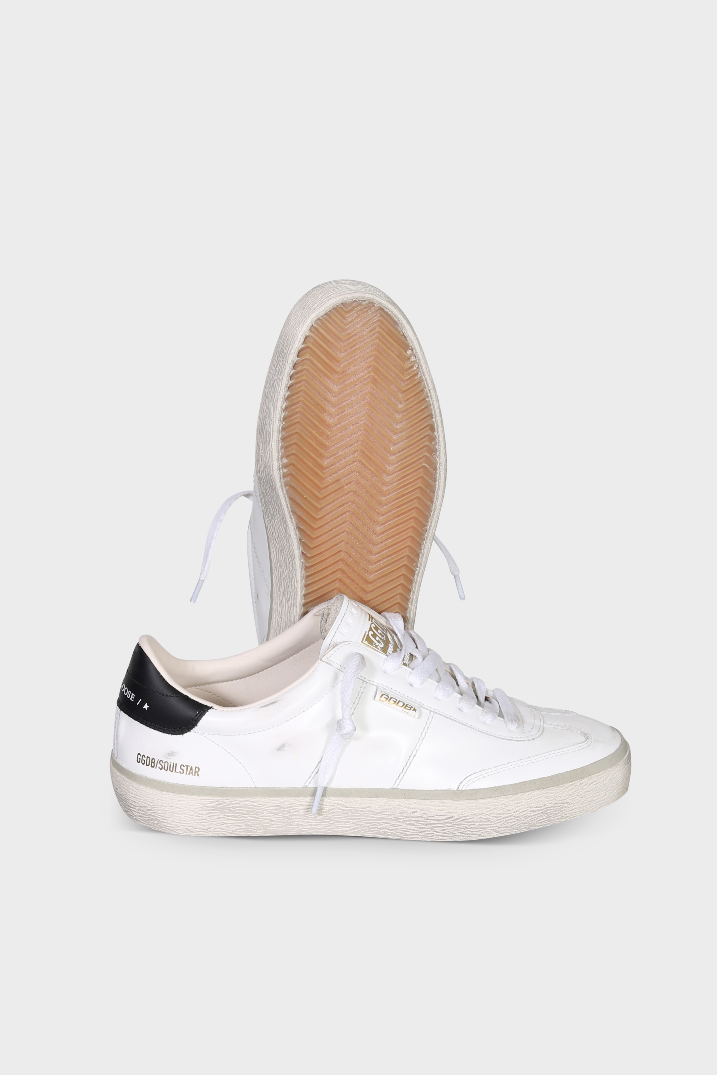 GOLDEN GOOSE Soul-Star in White/Black