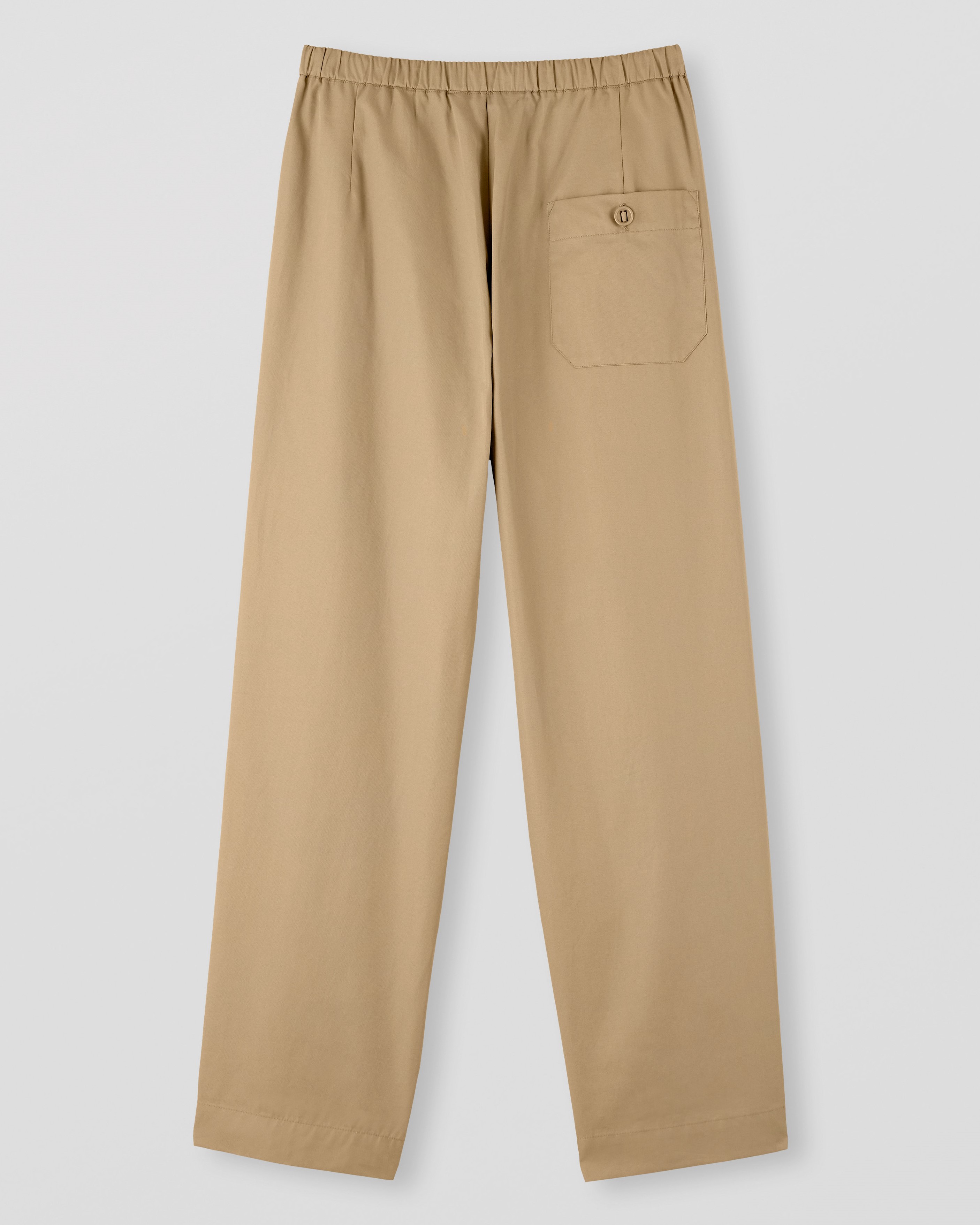 APPLIED ART FORMS Drawstring Pant in Khaki 46