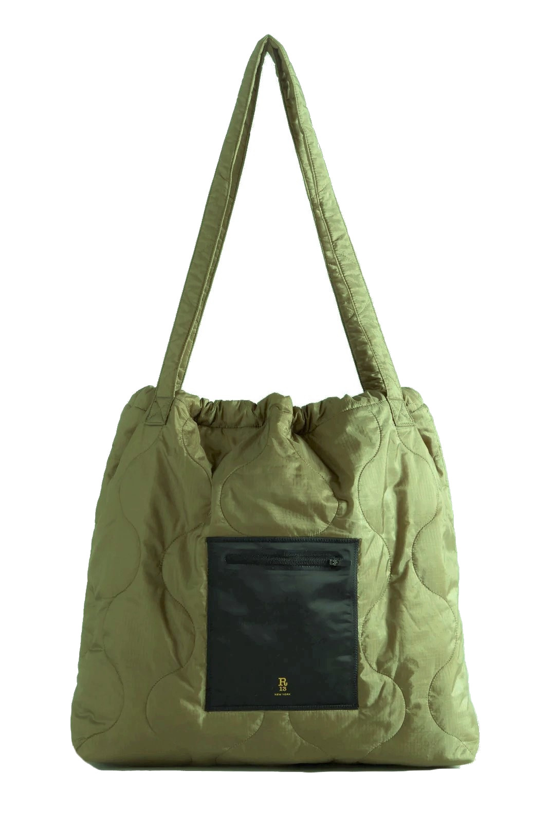 R13 Oversized Tote in Olive