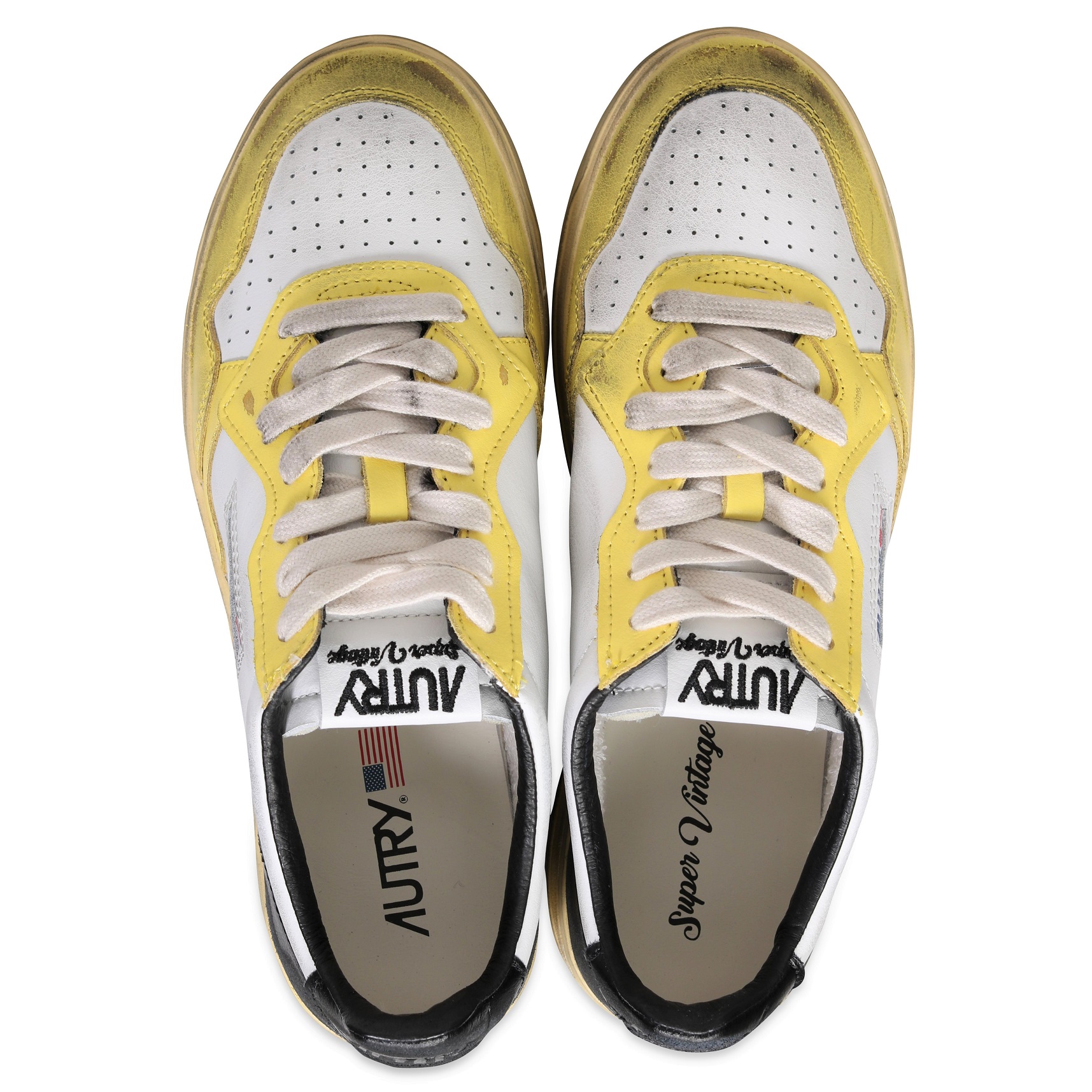 Autry Action Shoes Mid Sneaker White/Light Grey 44