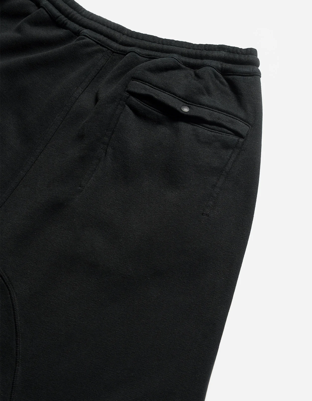 MAHARISHI 5232 Asym Low Hemp Sweatpant in Black XXL