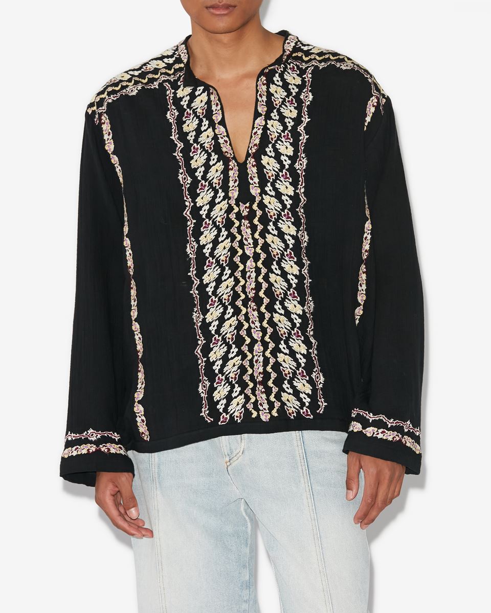 ISABEL MARANT Cikariah Shirt in Black XL