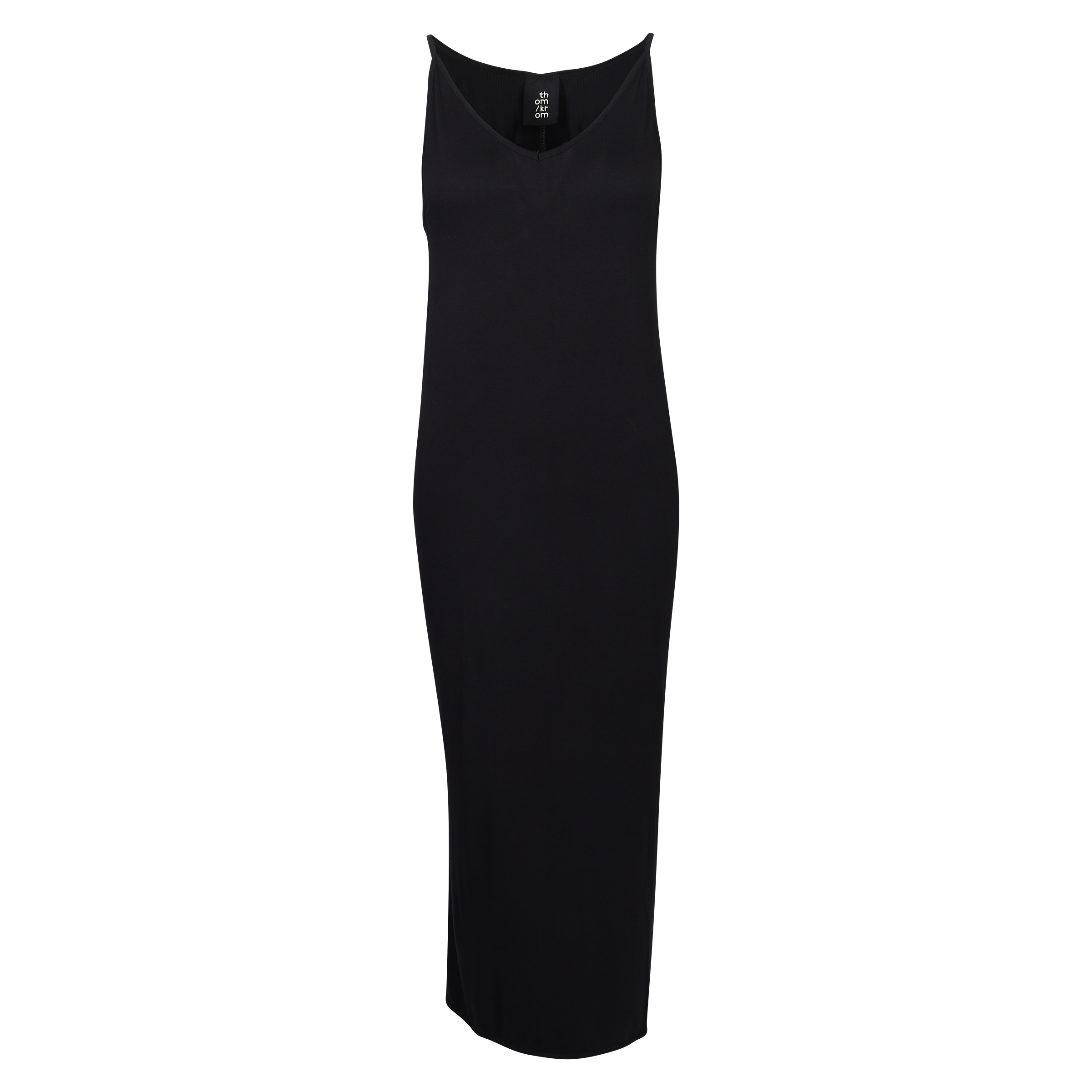 Thom Krom Strap Dress Black