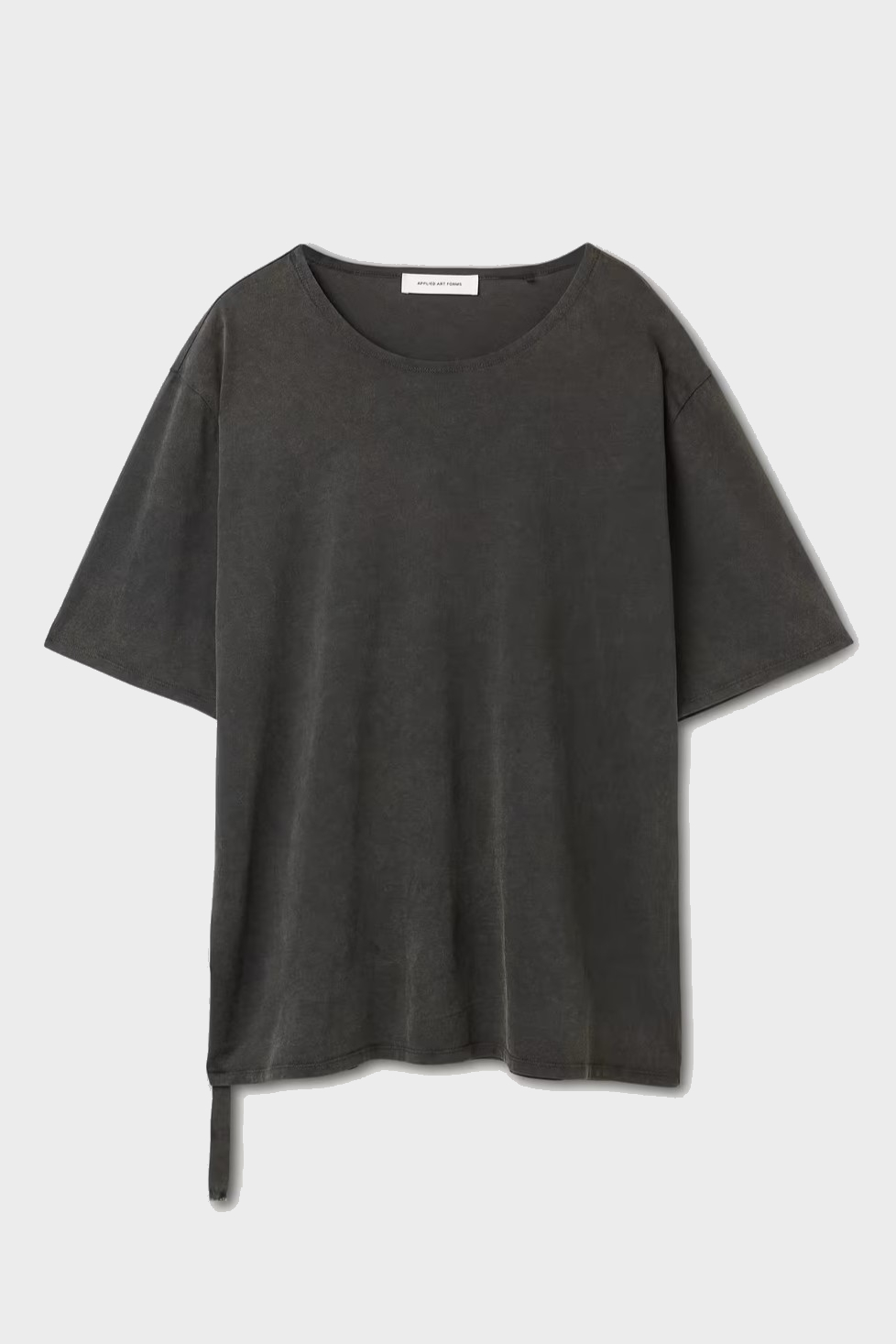 APPLIED ART FORMS Light Cotton T-Shirt in Charcoal
