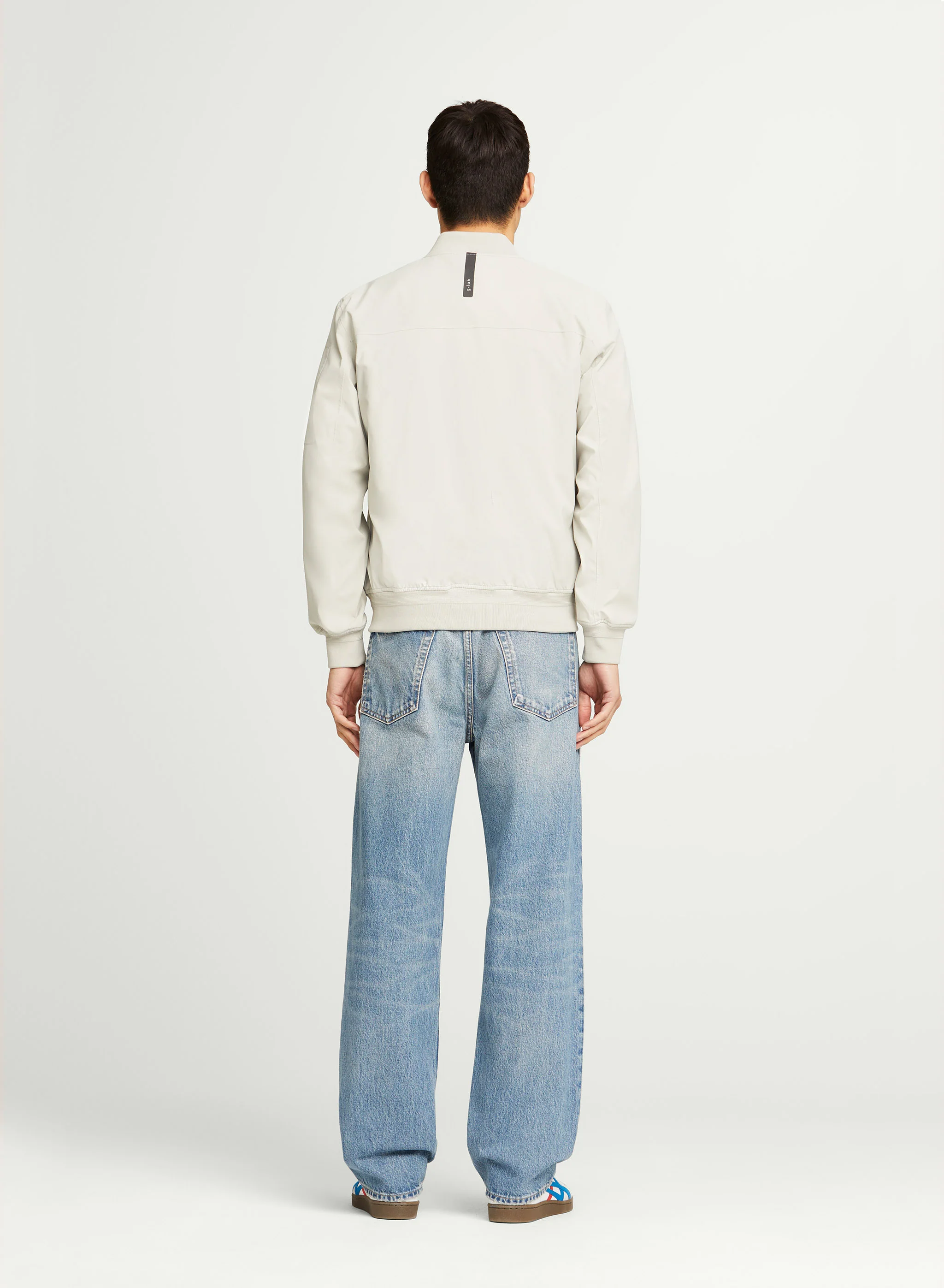 G-LAB Motion II Softech Bomber Jacket in Chalk G-LAB Motion II Softech Bomber Jacket in Chalk