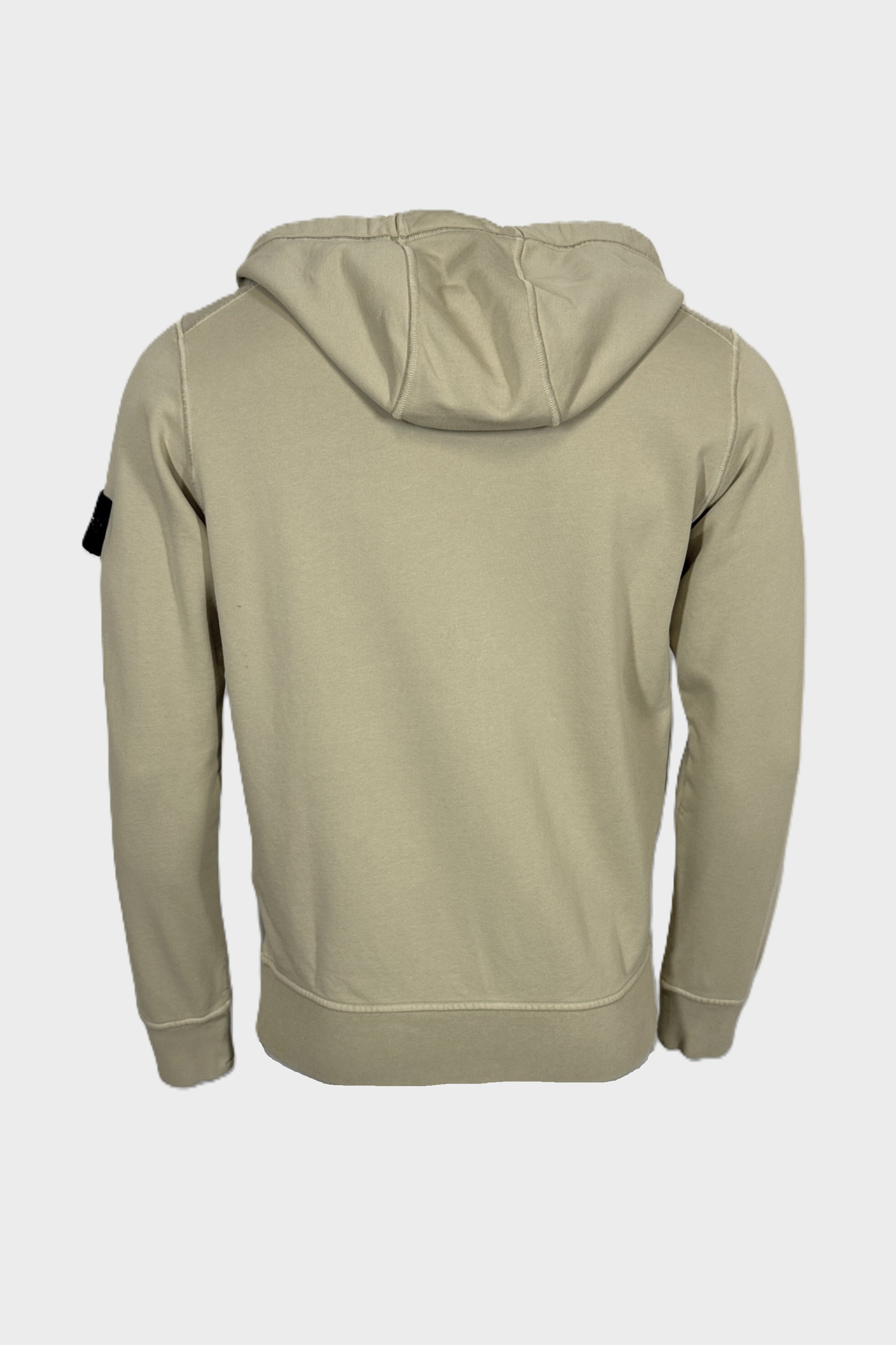 STONE ISLAND Zip Hoodie in Beige