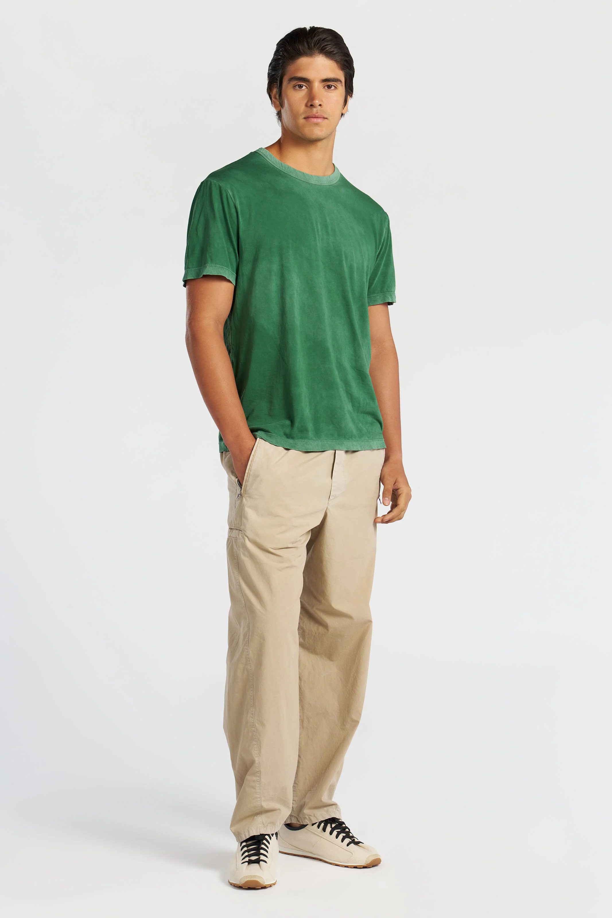 COTTON CITIZEN Classic Crewneck T-Shirt in Vintage Meadow