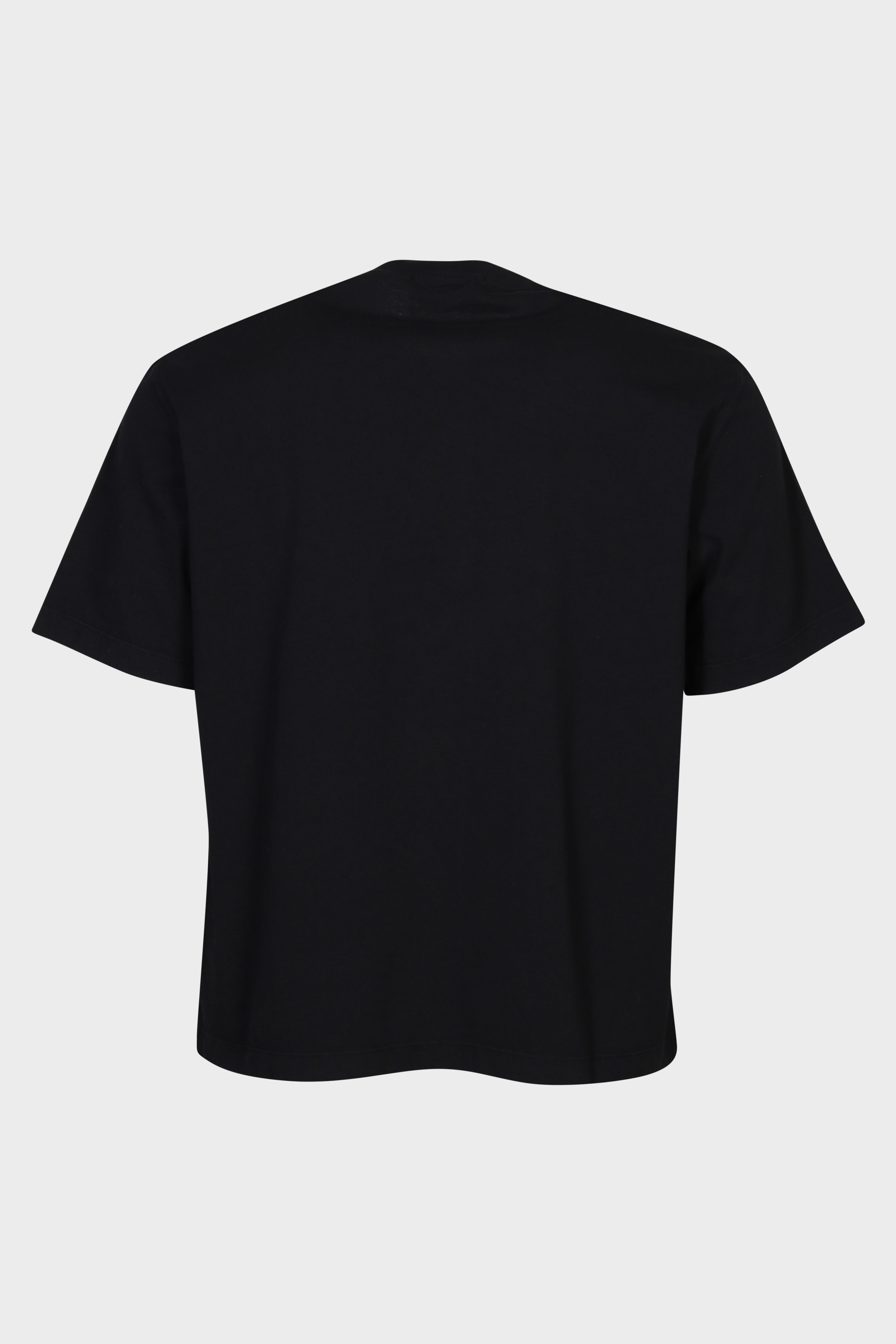 STONE ISLAND Loose Fit Logo T-Shirt in Black