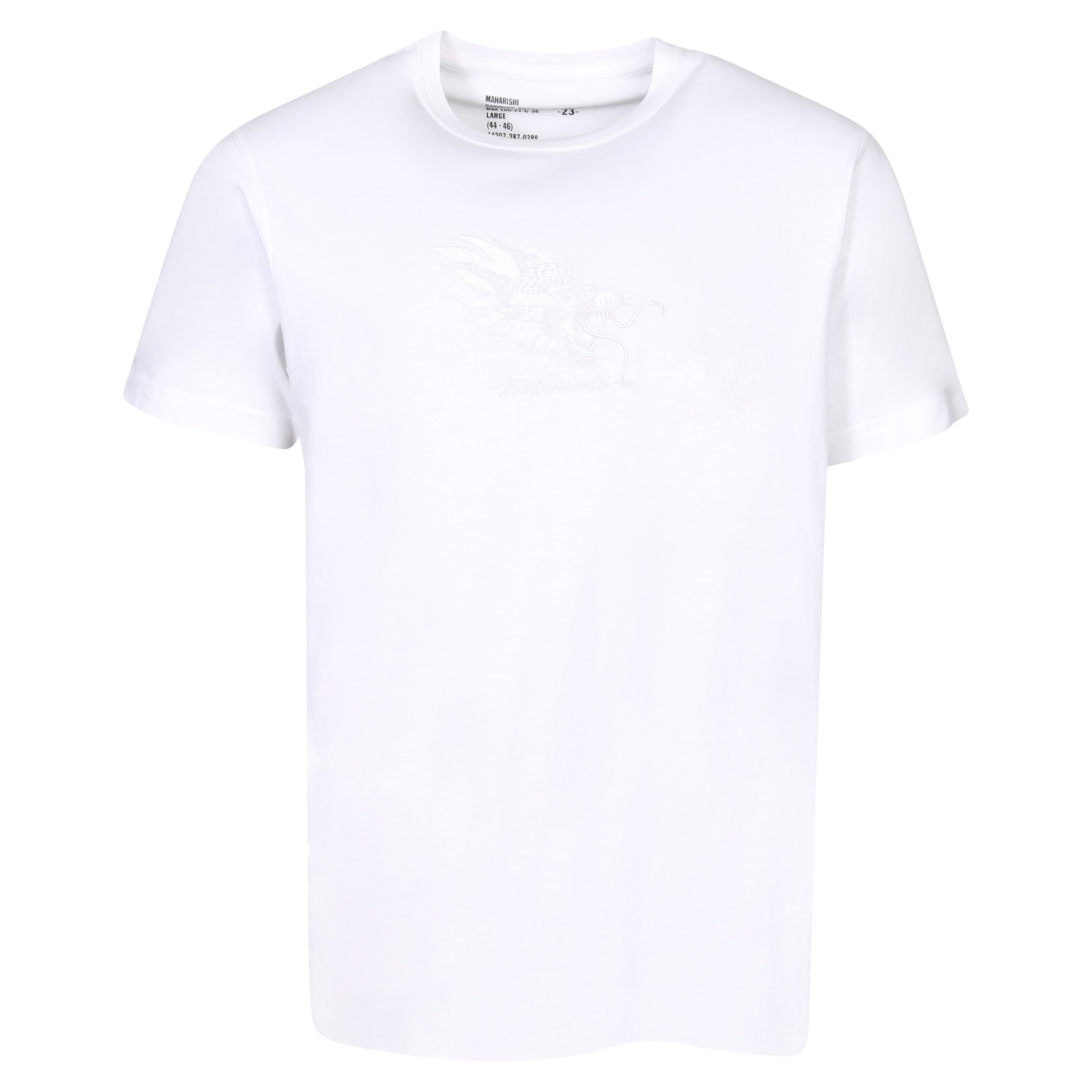 Maharishi Tibetan Dragon T-Shirt in White