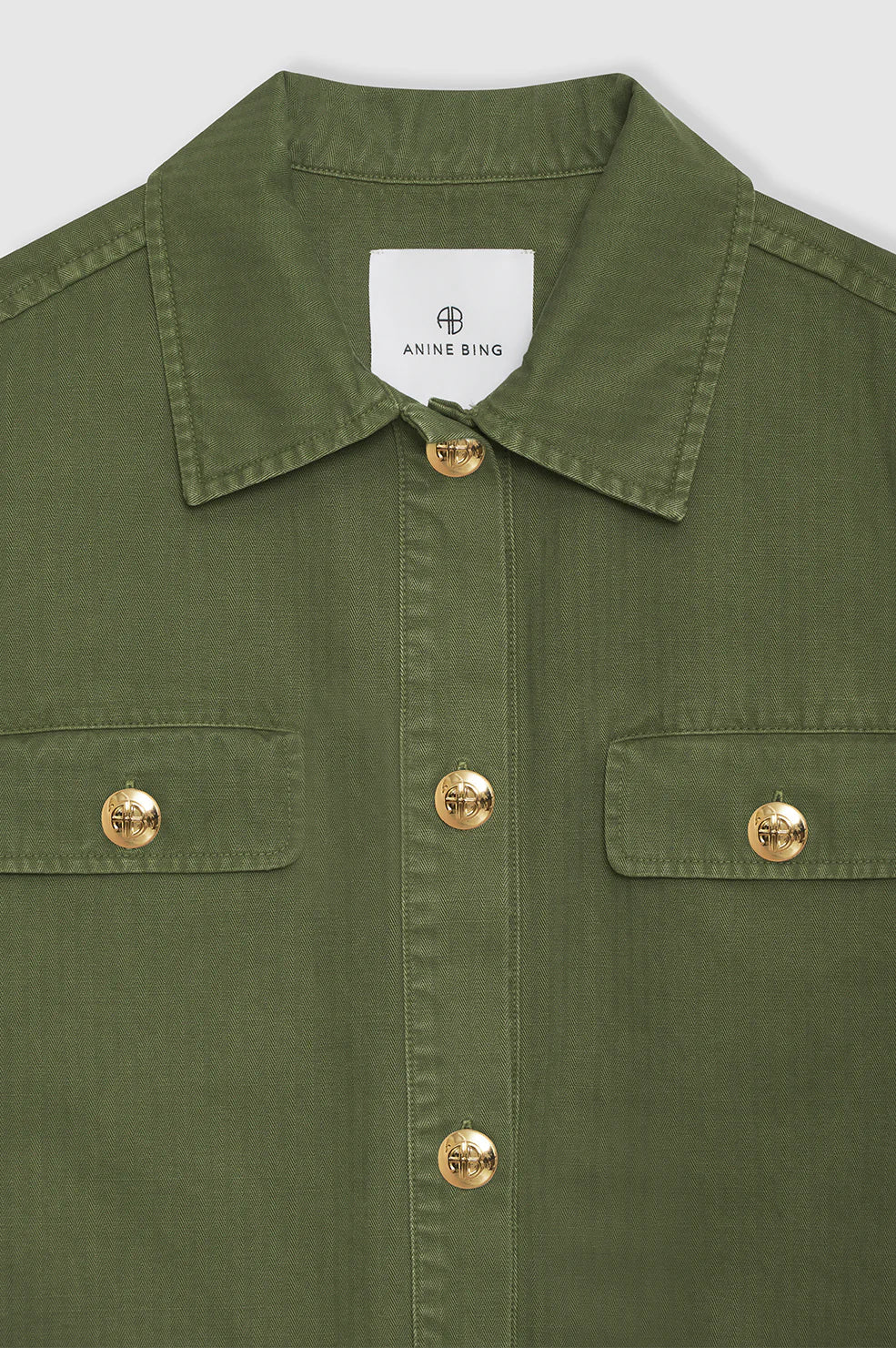 ANINE BING Corey Jacket in Army Green
