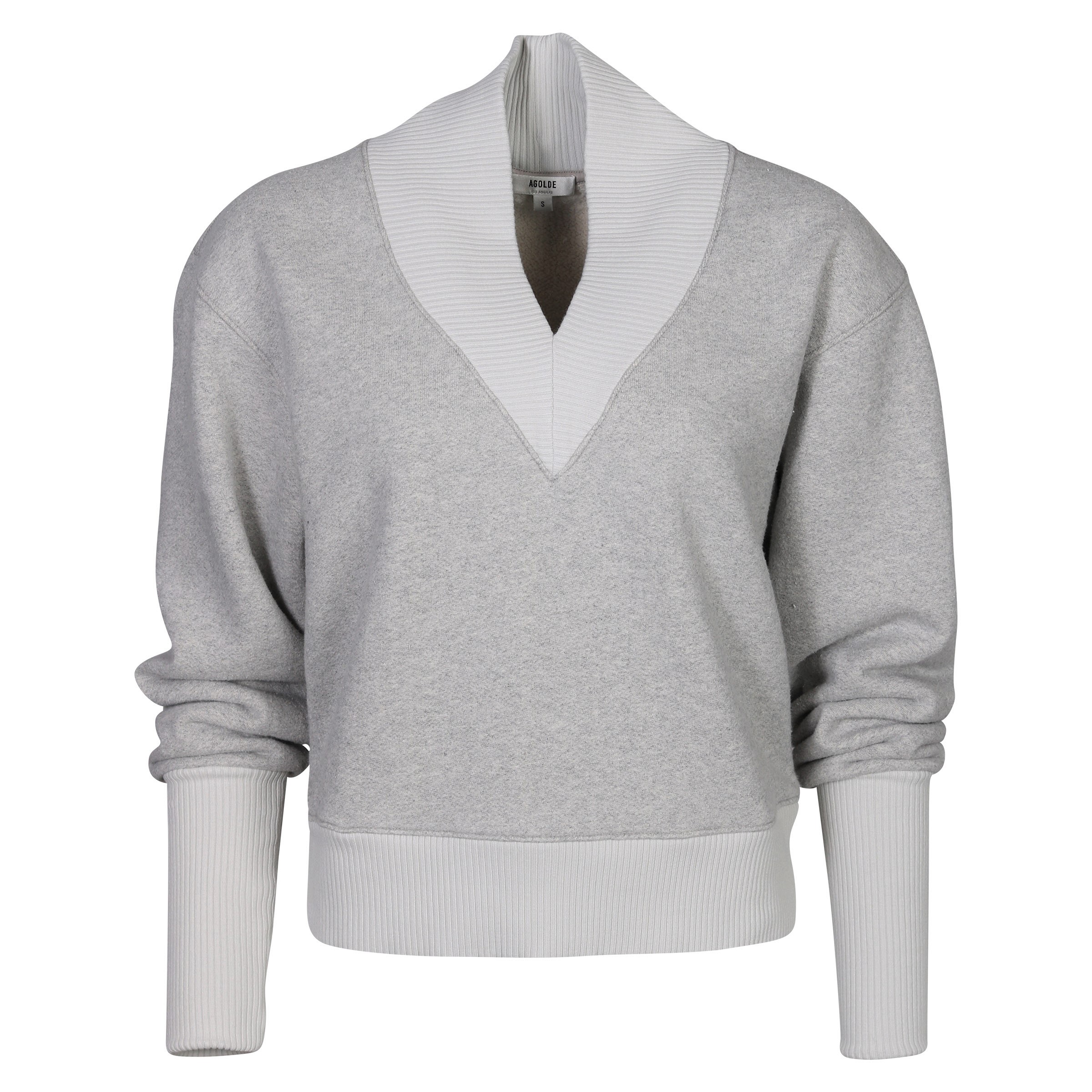 Agolde Sweatshirt Klara in Grey Melange