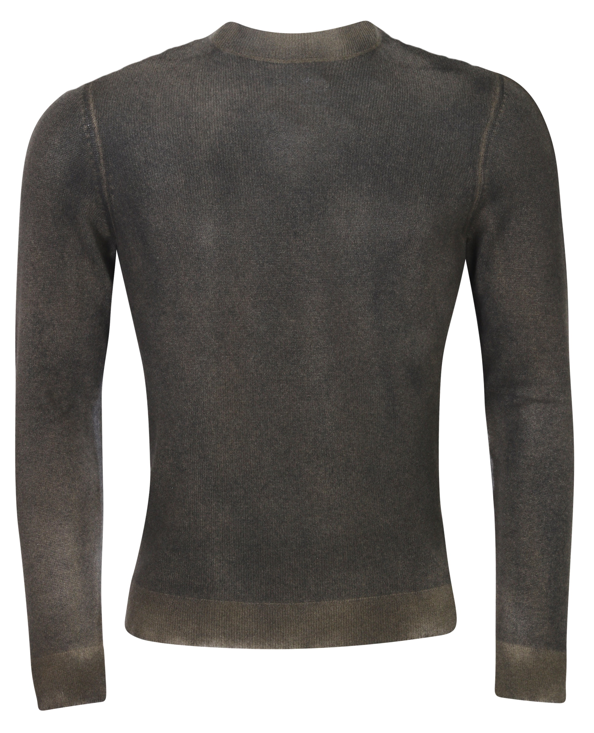 Transit Uomo Cashmere Sweater Vintage Wash Olive
