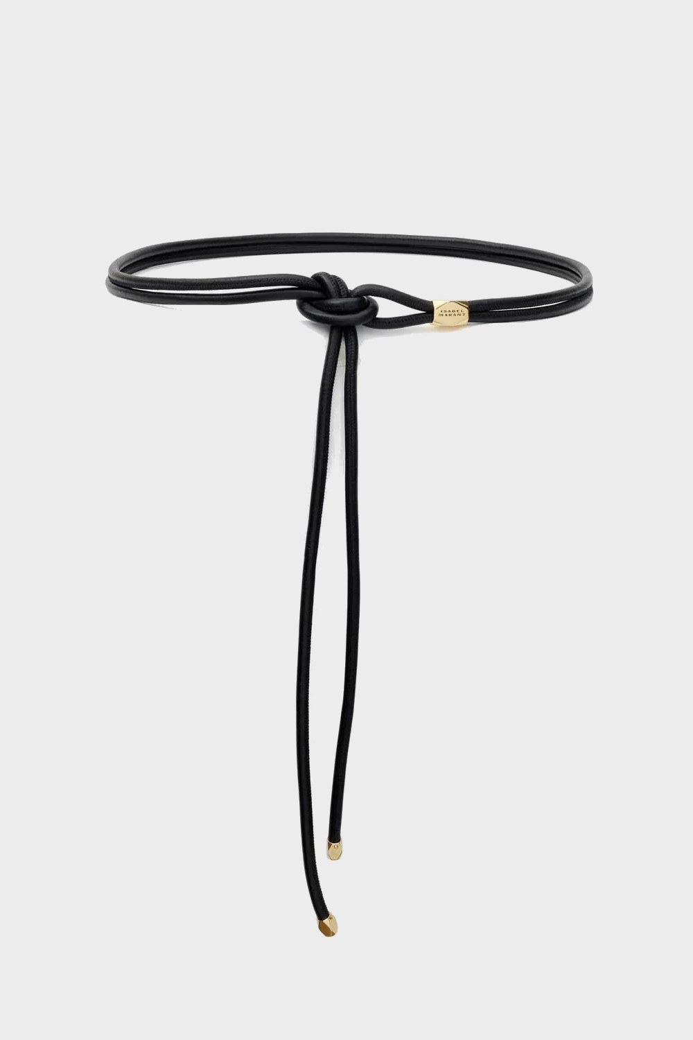 ISABEL MARANT Silvia Belt in Black/Gold