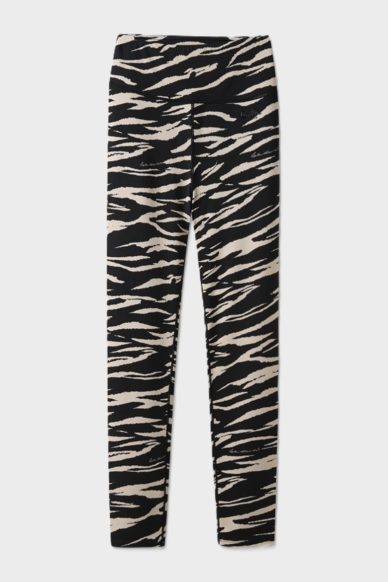 LALA BERLIN Viscose Leggins in Tiger Printed L
