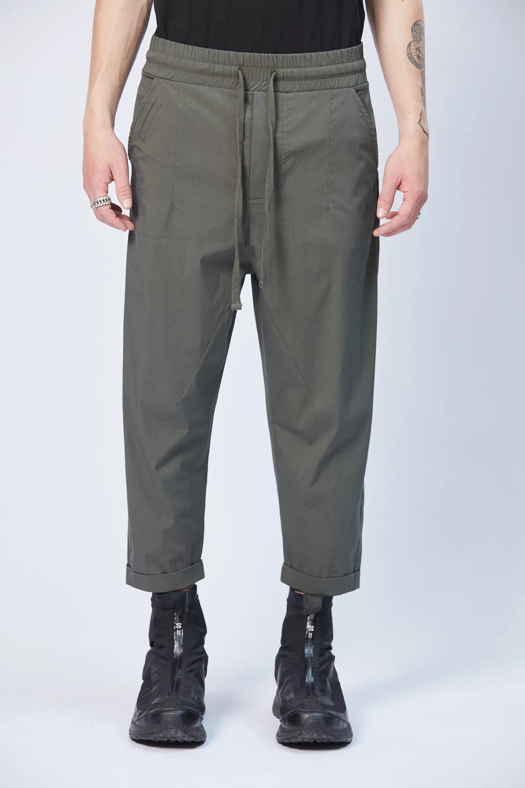 THOM KROM Pant in Ivy Green XL