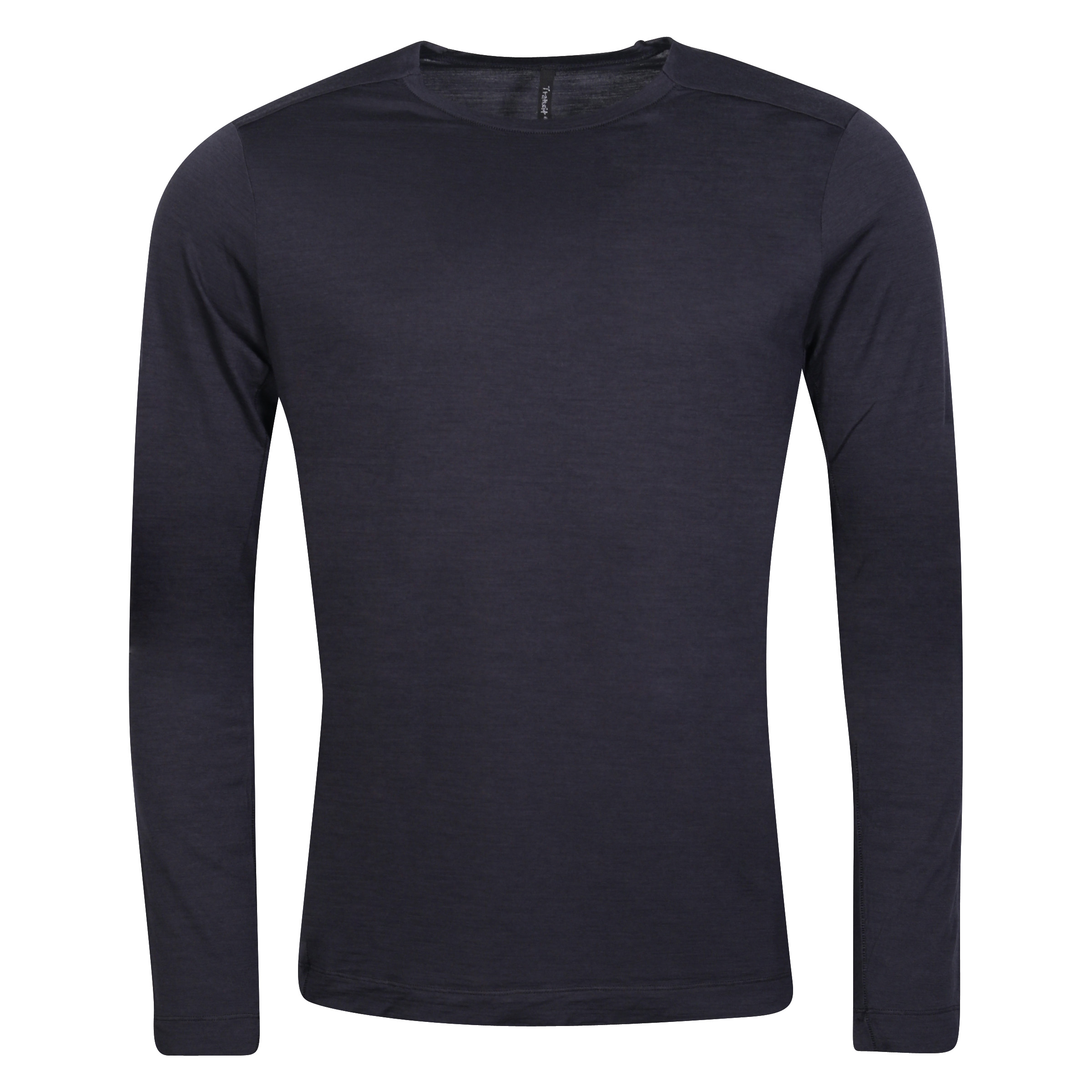 Transit Uomo Wool Longsleeve in Blue