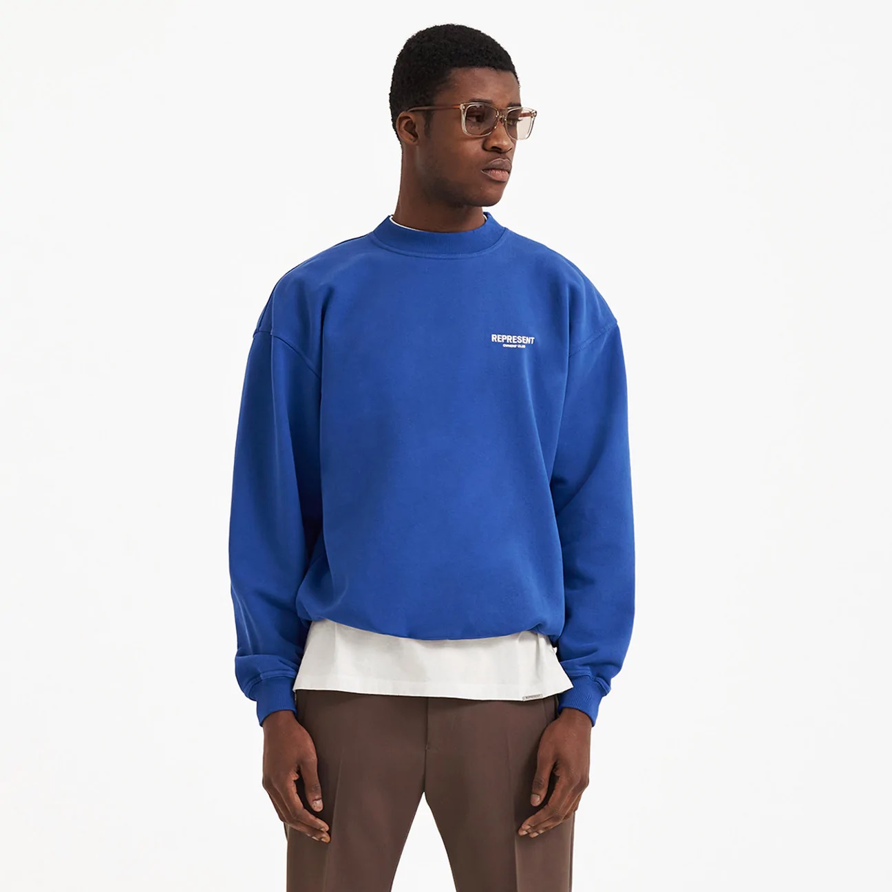 Represent Owners Club Sweater in Cobalt