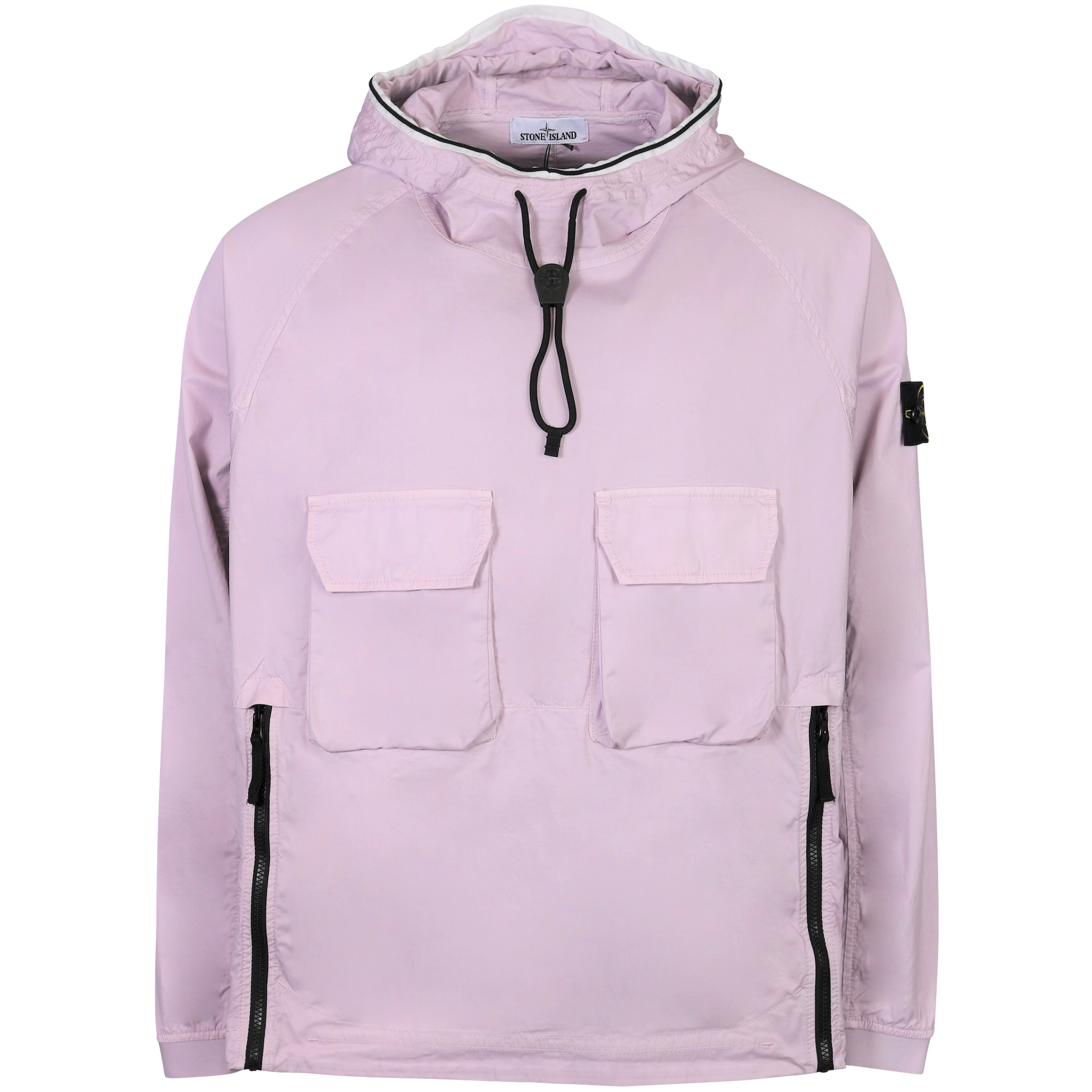 Stone Island Overshirt Windbreaker in Light Lavender XL