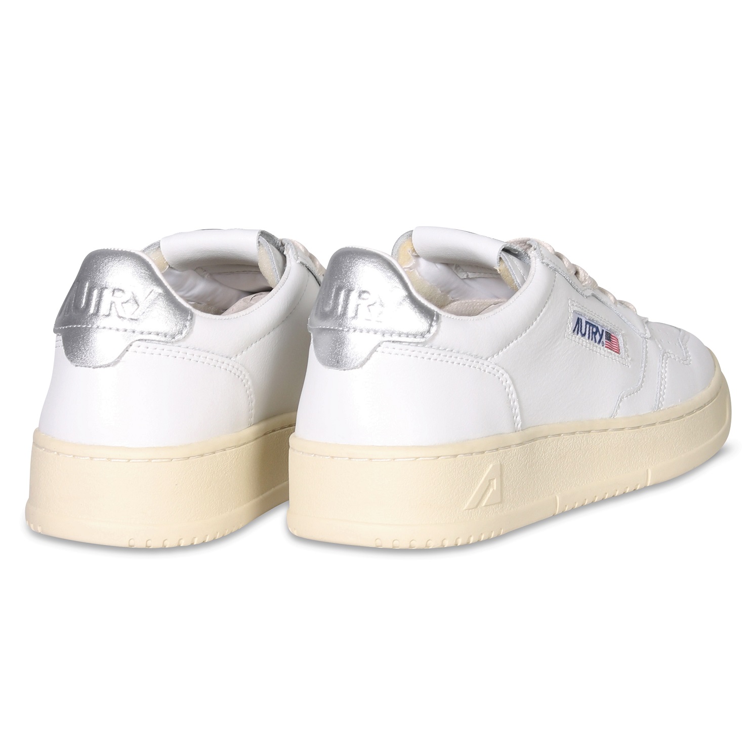 Autry Action Shoes Low Sneaker White/Silver