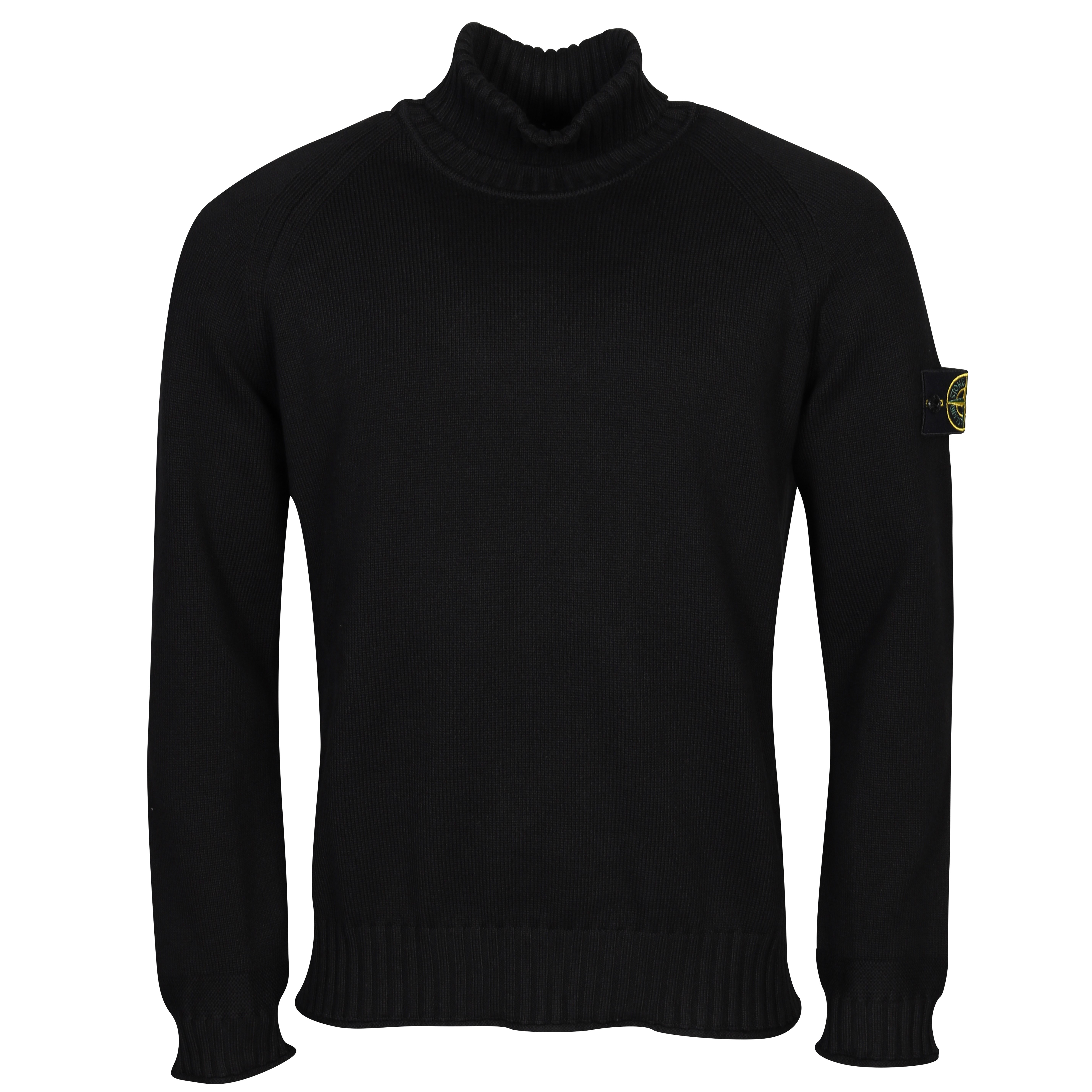 Stone Island Rollneck Pullover in Black