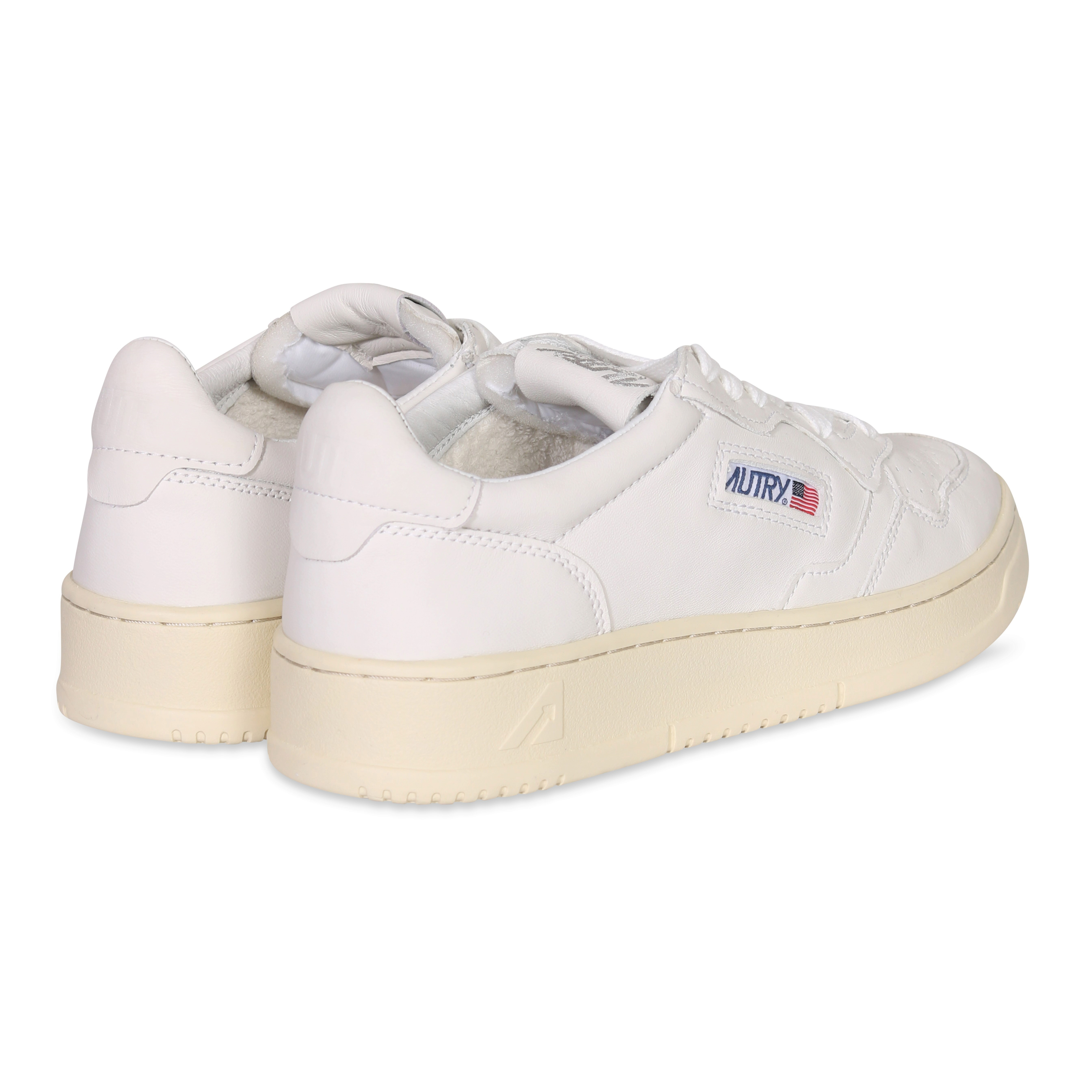 AUTRY ACTION SHOES Low Sneaker Goat White/White 47