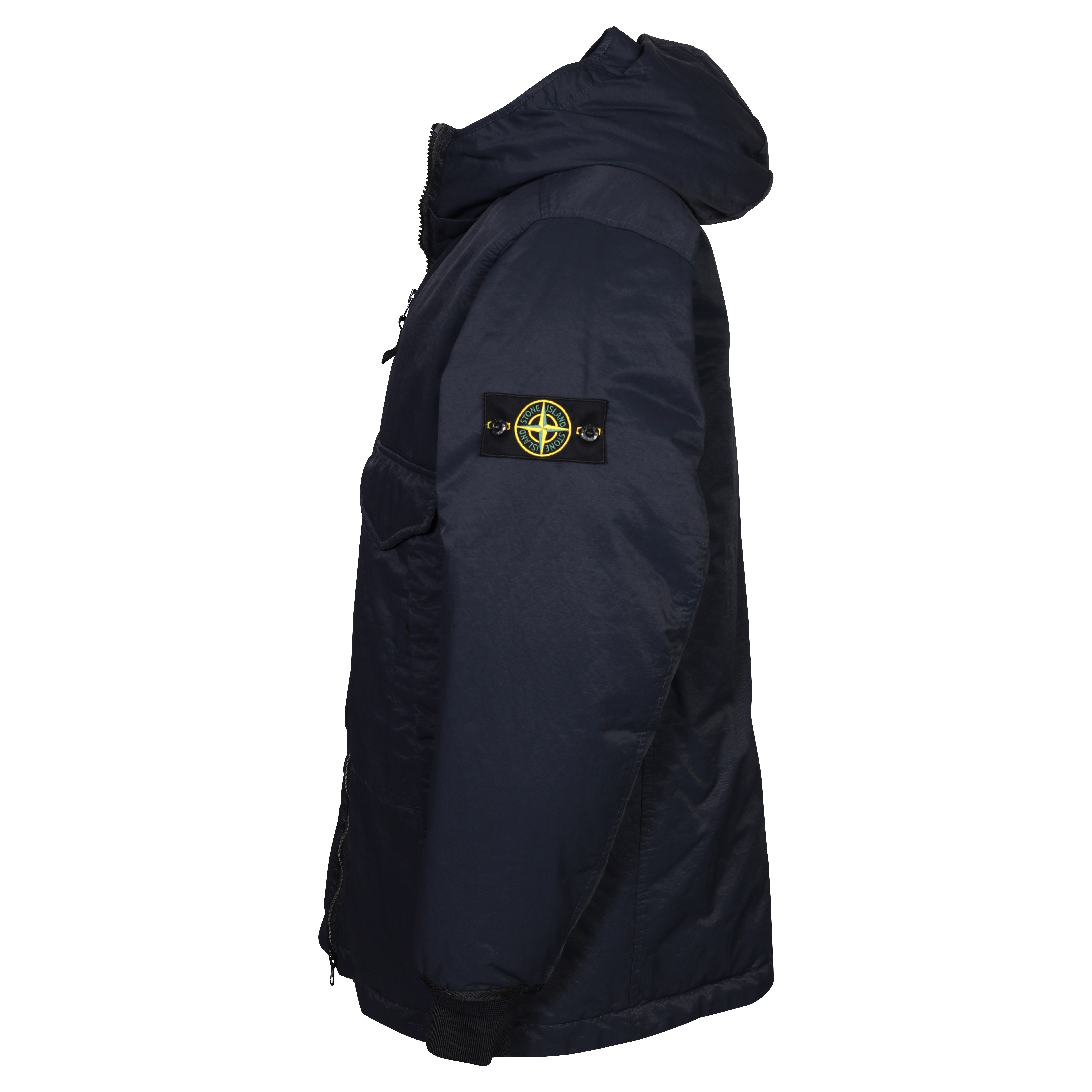 Stone Island Opaque Nylon Twill Down TC Jacket in Navy