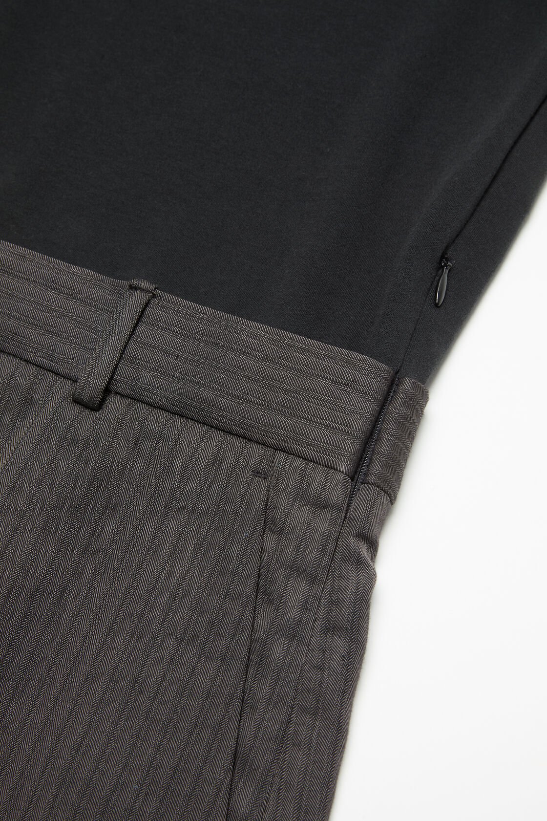 ACNE STUDIOS Short Dress in Black/Grey