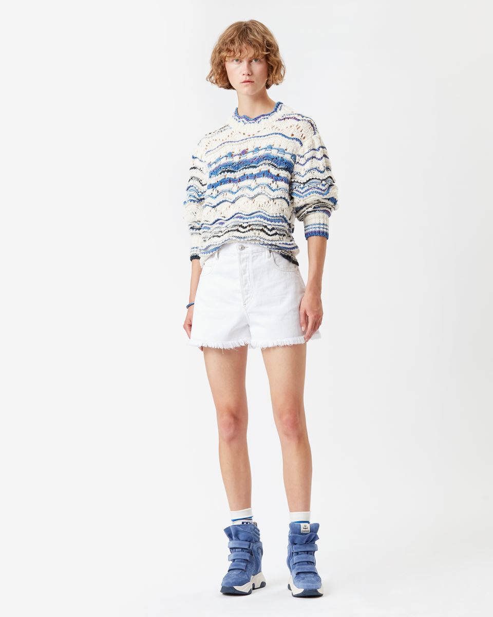 Isabel Marant Étoile Ambre Knit Pullover in Electric Blue FR36 - DE34