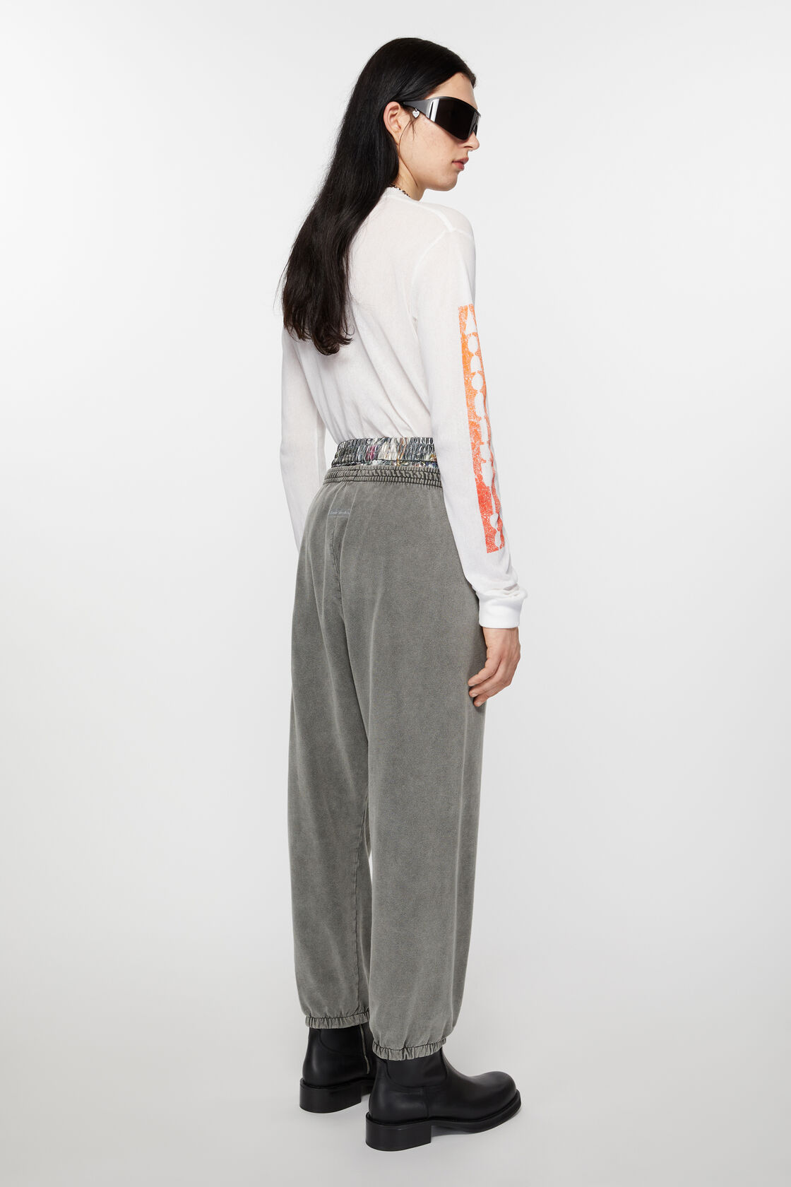 ACNE STUDIOS Vintage Sweatpant in Faded Black XL