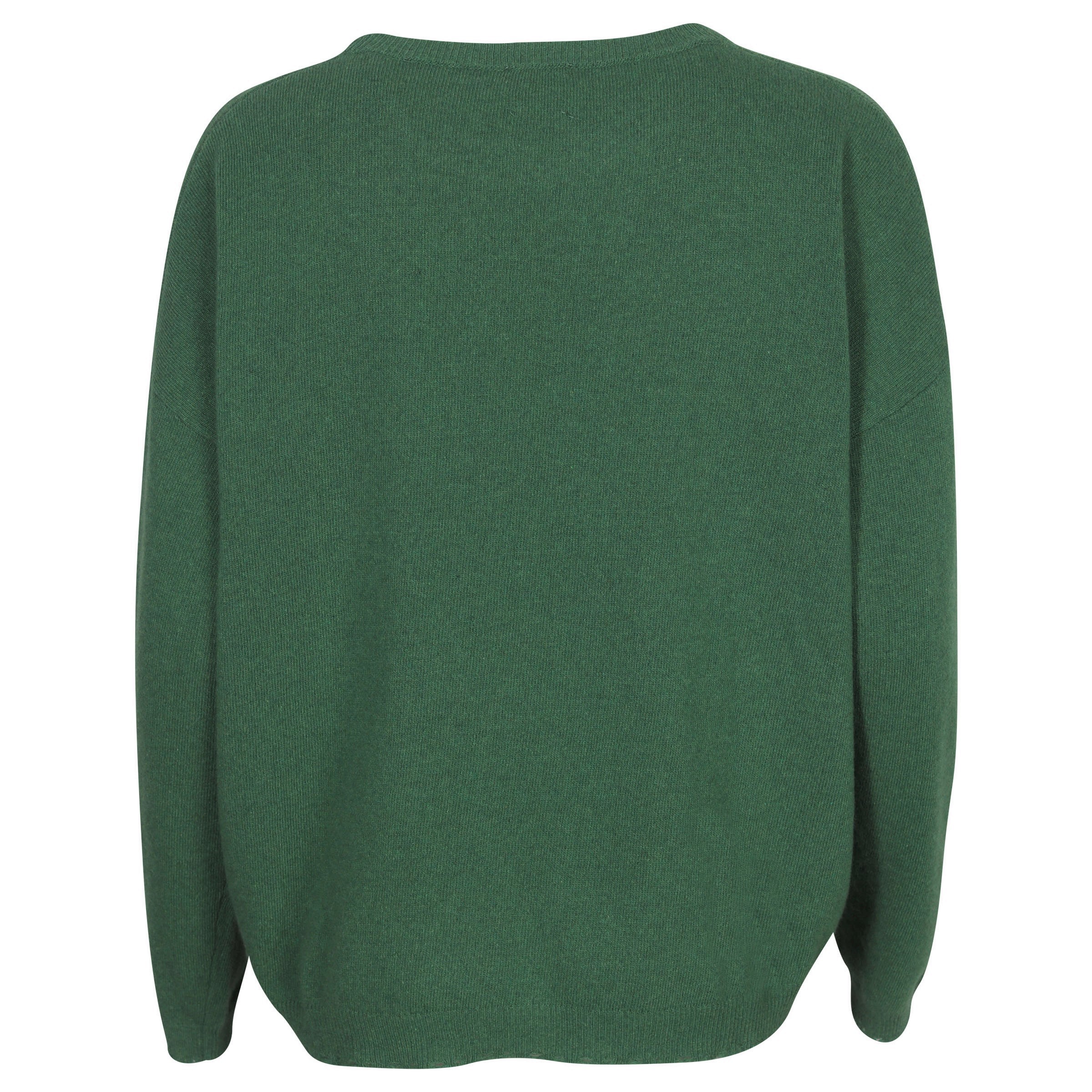 Phiili Recycled Cashmere Sweater in Green XS/S