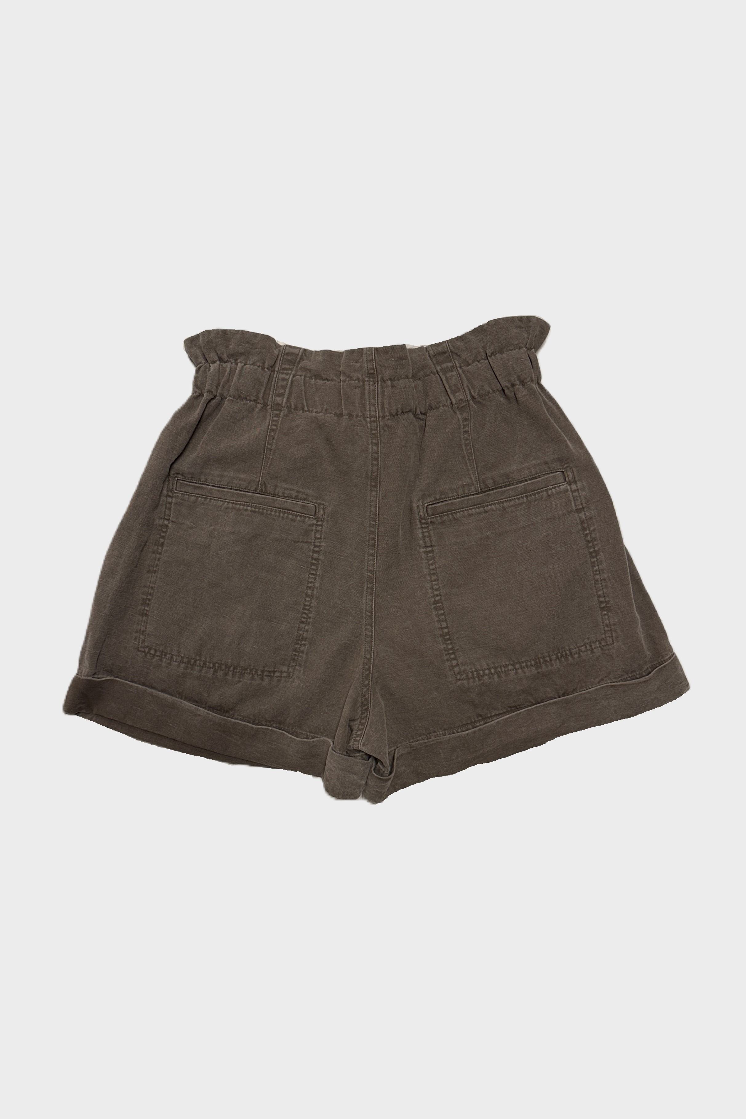ISABEL MARANT ÉTOILE Nirma Shorts in Dark Bronze