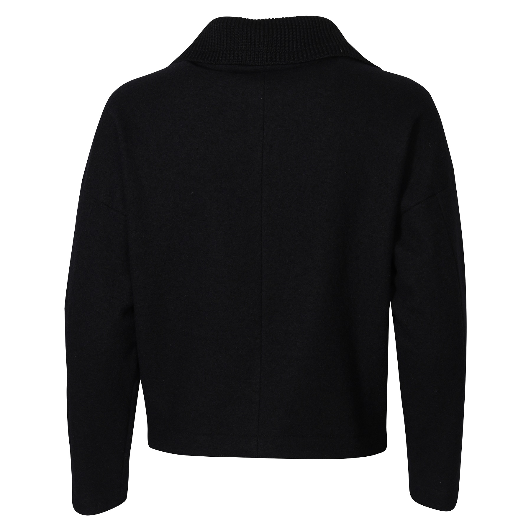 TRANSIT PAR SUCH Knit Jacket in Black