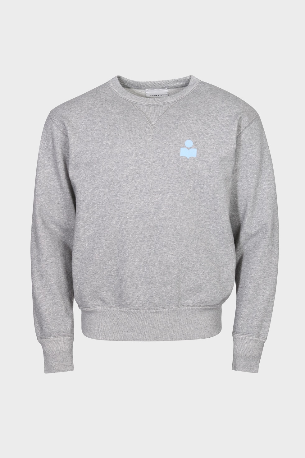 ISABEL MARANT Mike Sweatshirt in Grey/Ice Blue ISABEL MARANT Mike Sweatshirt in Grey/Ice Blue