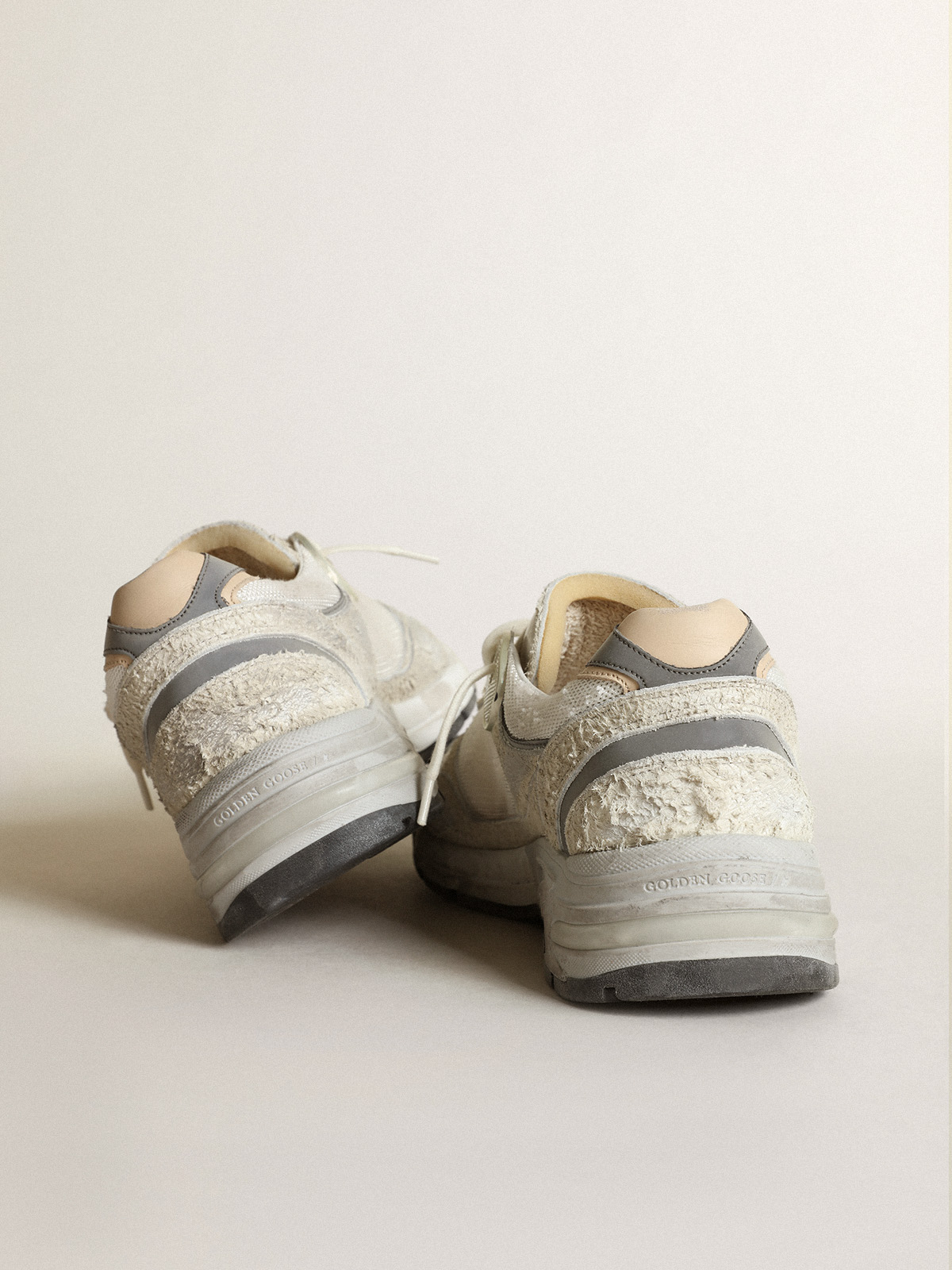 Golden Goose Sneaker Running Dad Star White/Silver