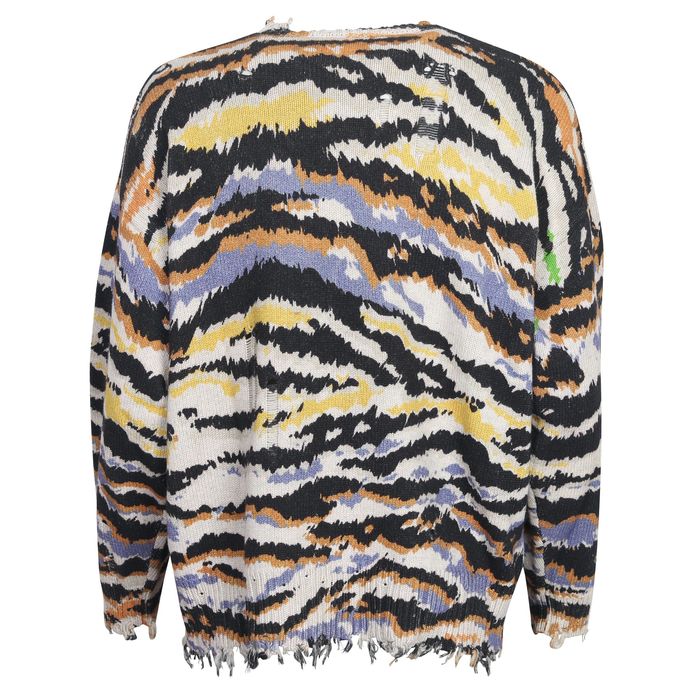 R13 Multi Zebra Sweater