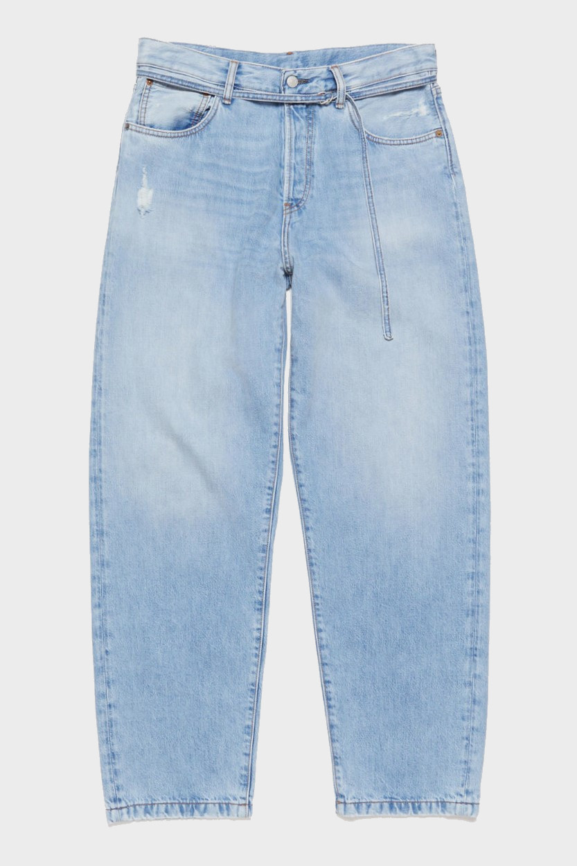 ACNE STUDIOS Unisex 1991 Toj Jeans in Light Blue 24/32