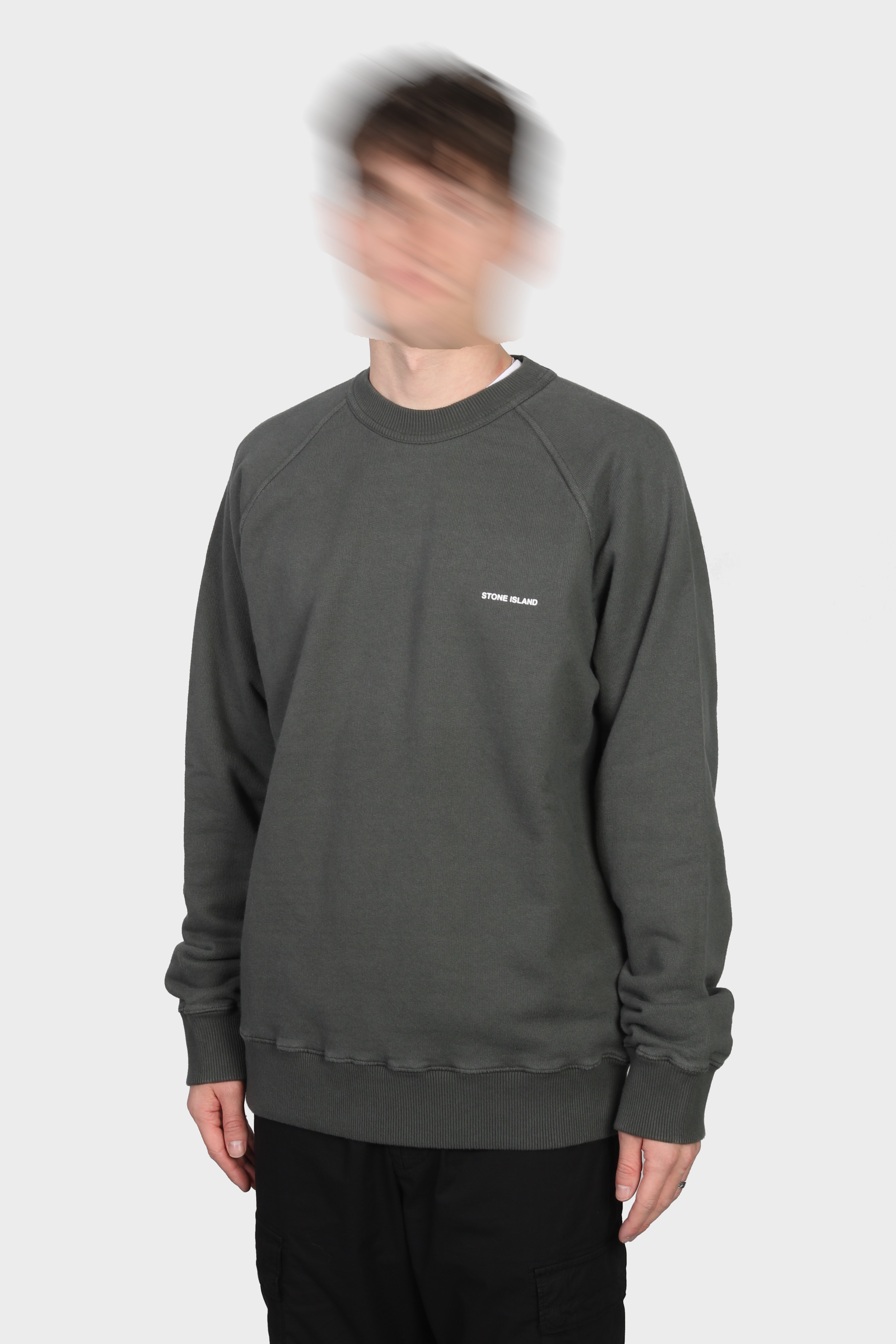 STONE ISLAND Stamp Sweatshirt in Green