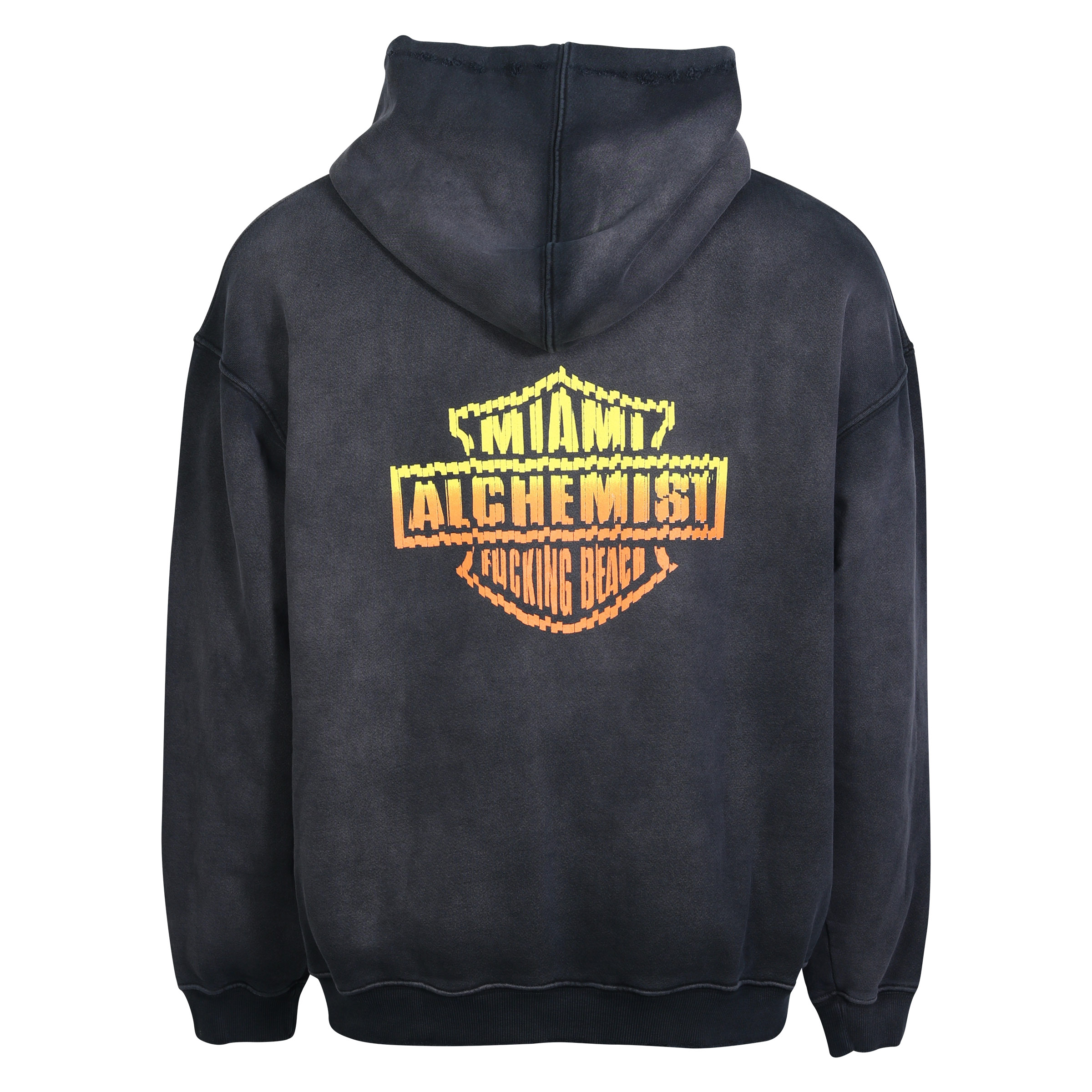 Unisex Alchemist Coaster Hoodie in Black Back Printed L