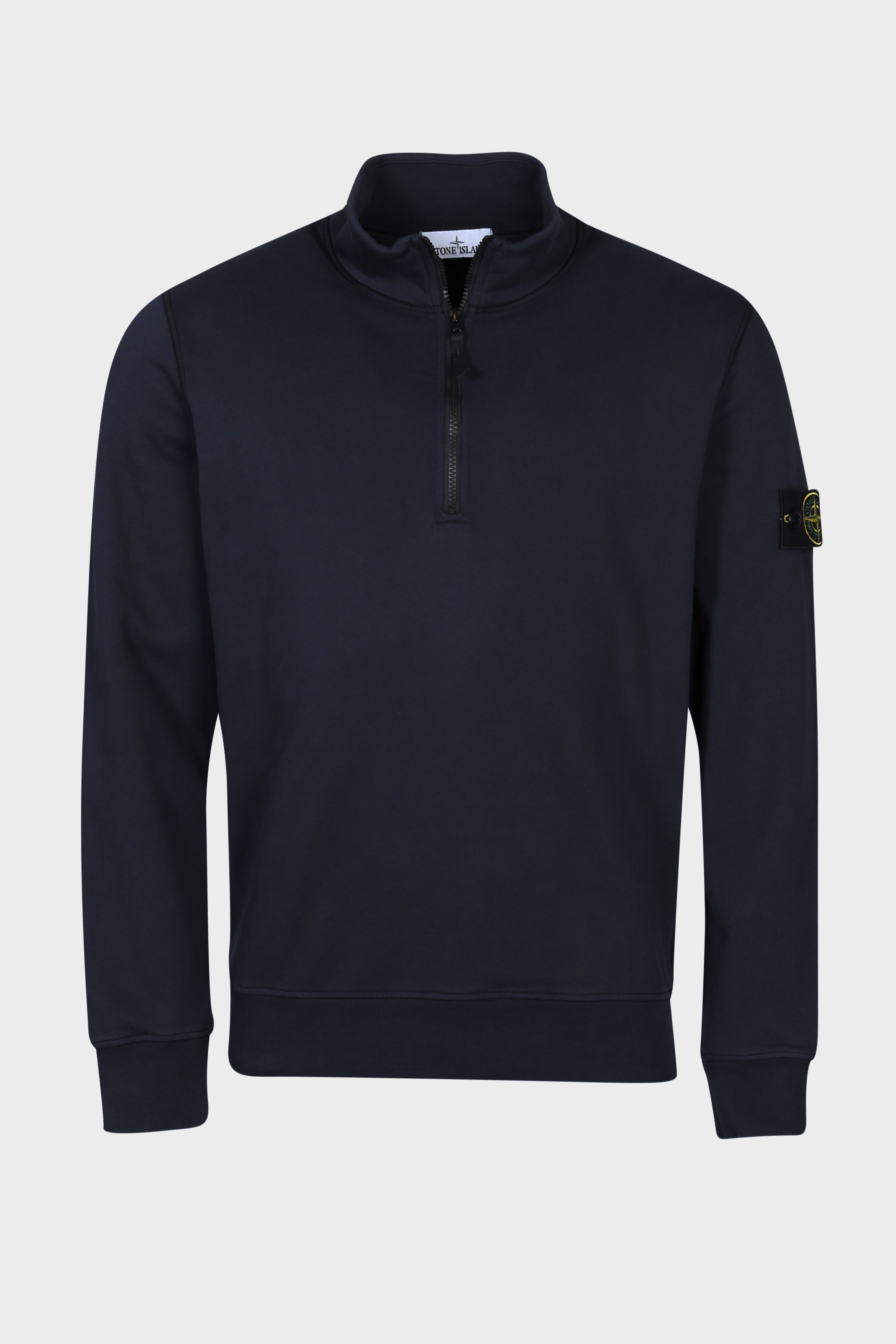 STONE ISLAND Half Zip Sweatshirt in Navy 3XL