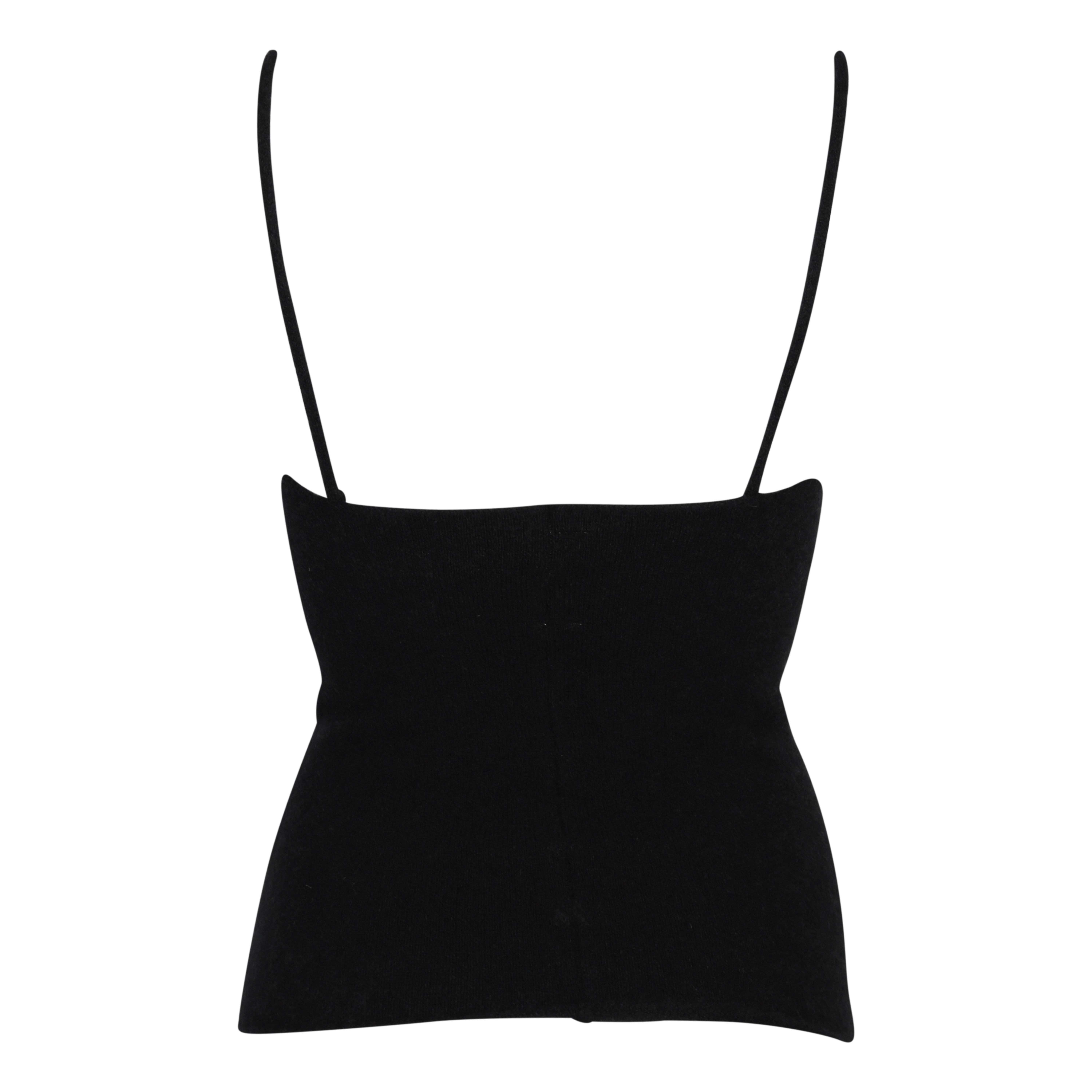 Laneus Soft Cashmere Tank in Black XS