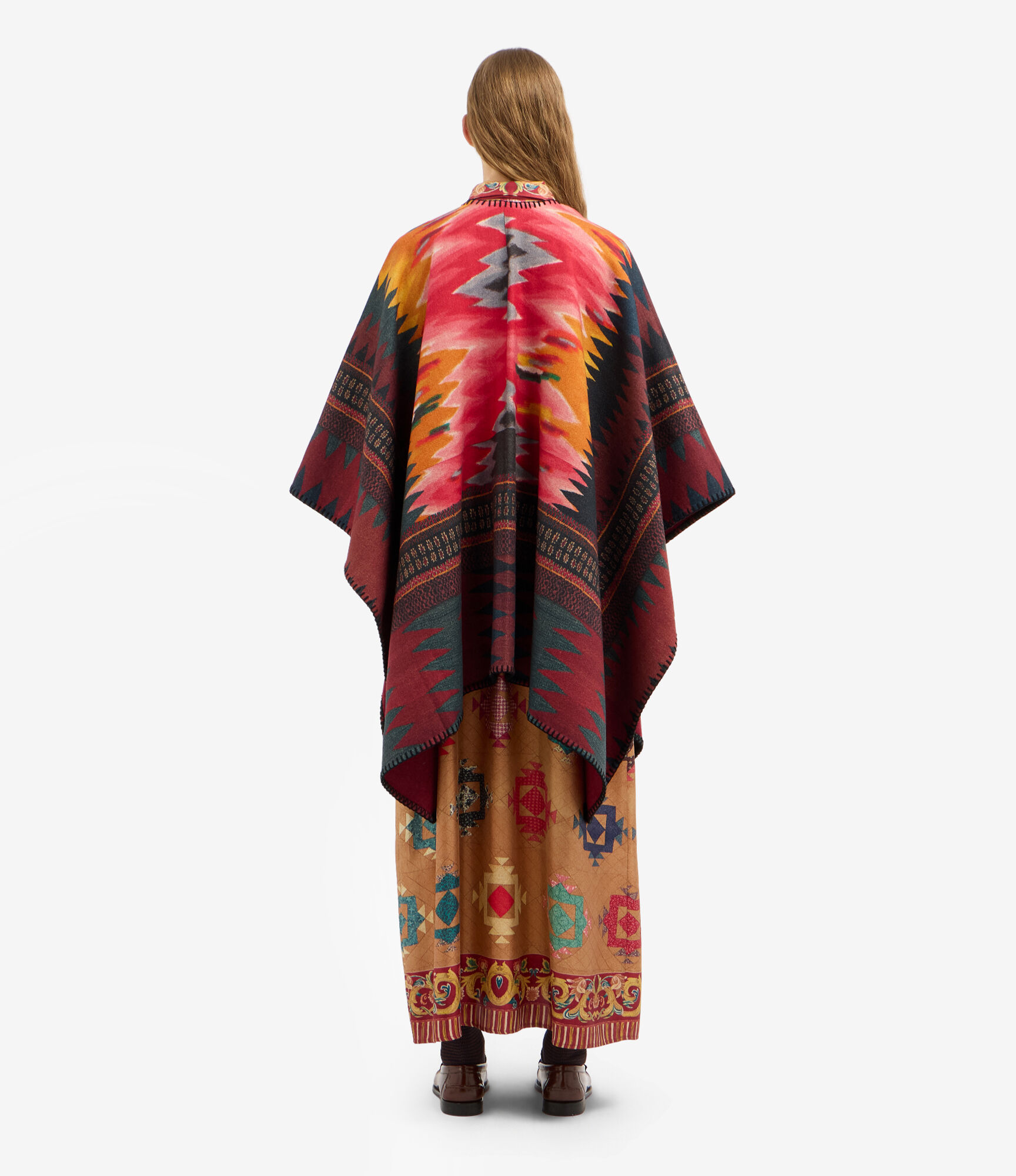 PIERRE-LOUIS MASCIA Poncho Multicolor
