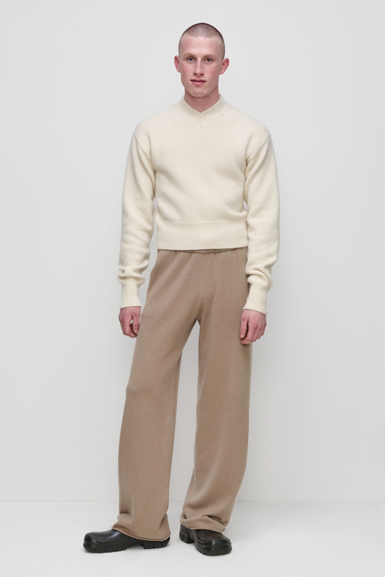 Extreme Cashmere Trouser N°258 Zubon Light in Dust