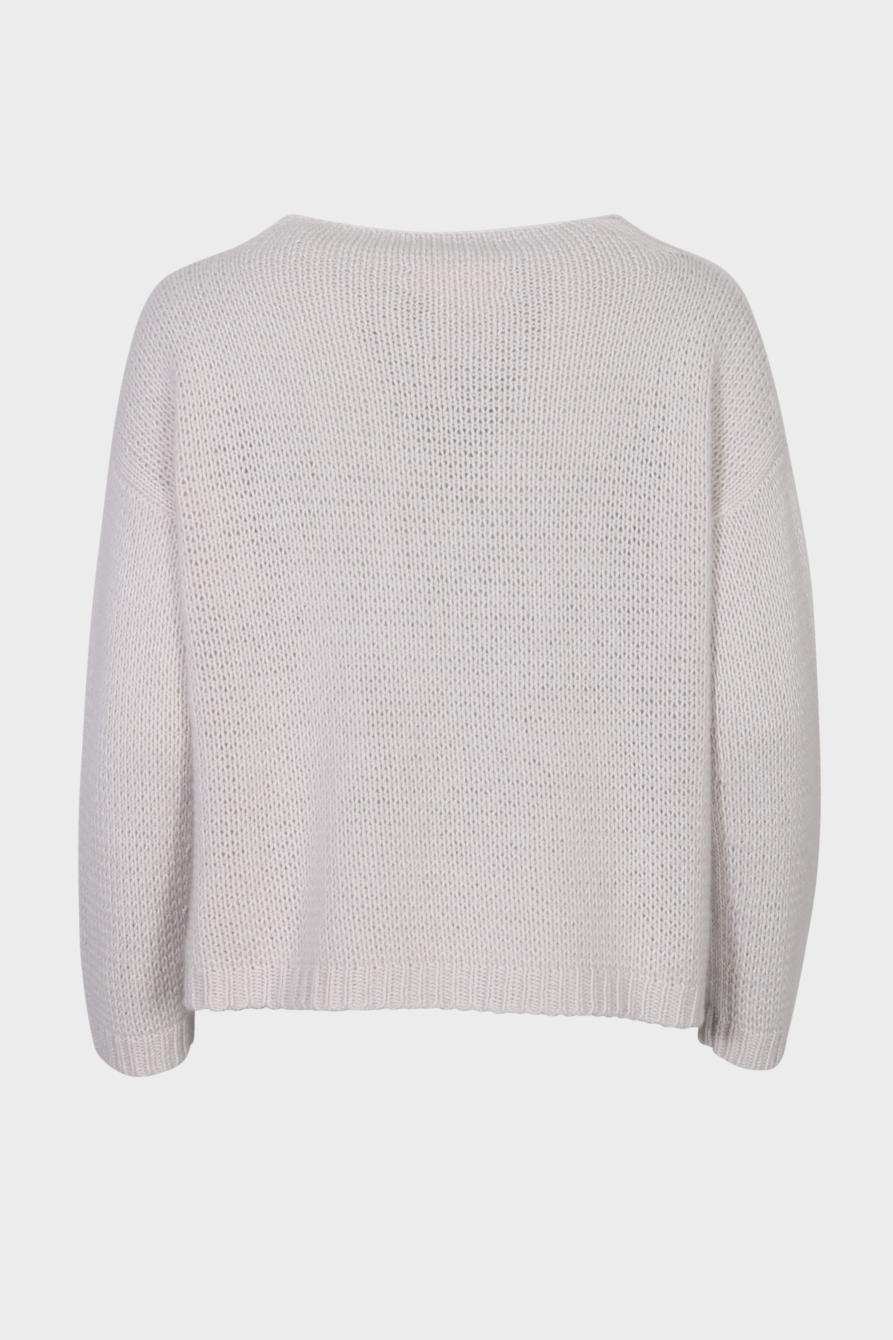 SMINFINITY Chilly Loose & Tight  Knit Pullover in Pebble XS/S
