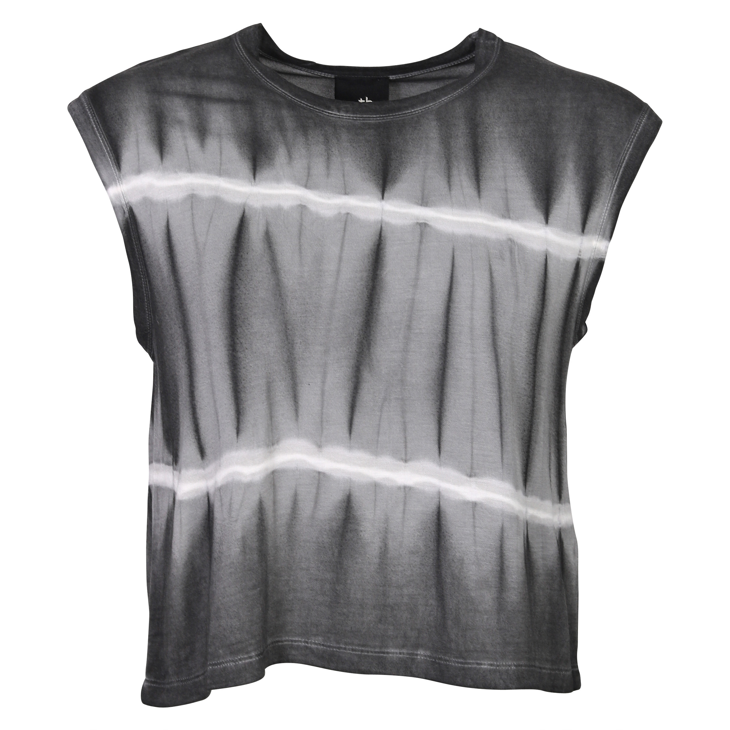 Thom Krom Top Grey Dip Dye
