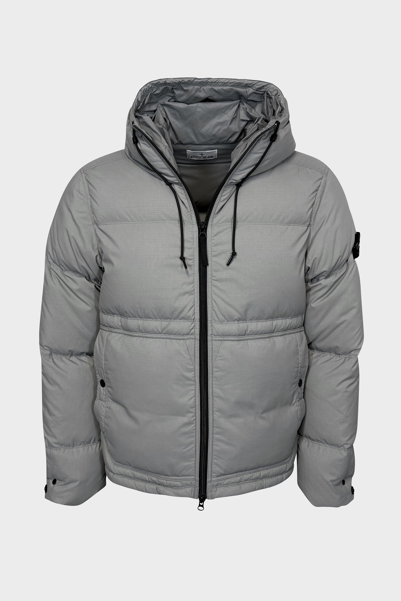 STONE ISLAND Matt Ripstop Cordura® Down Jacket in Grey