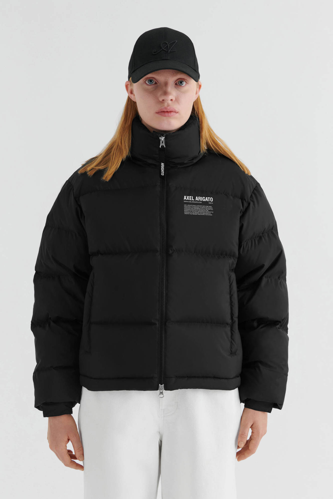 AXEL ARIGATO Observer Puffer Jacket in Black M