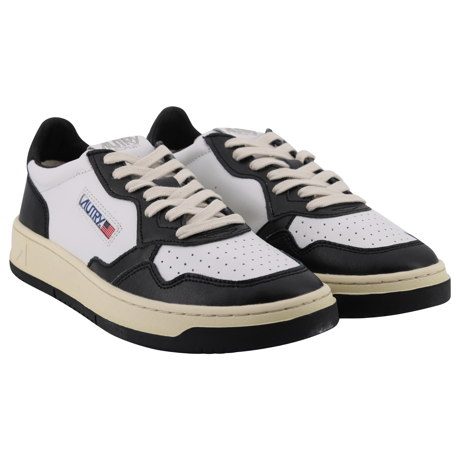 Autry Action Shoes Vintage WHT/Black  44