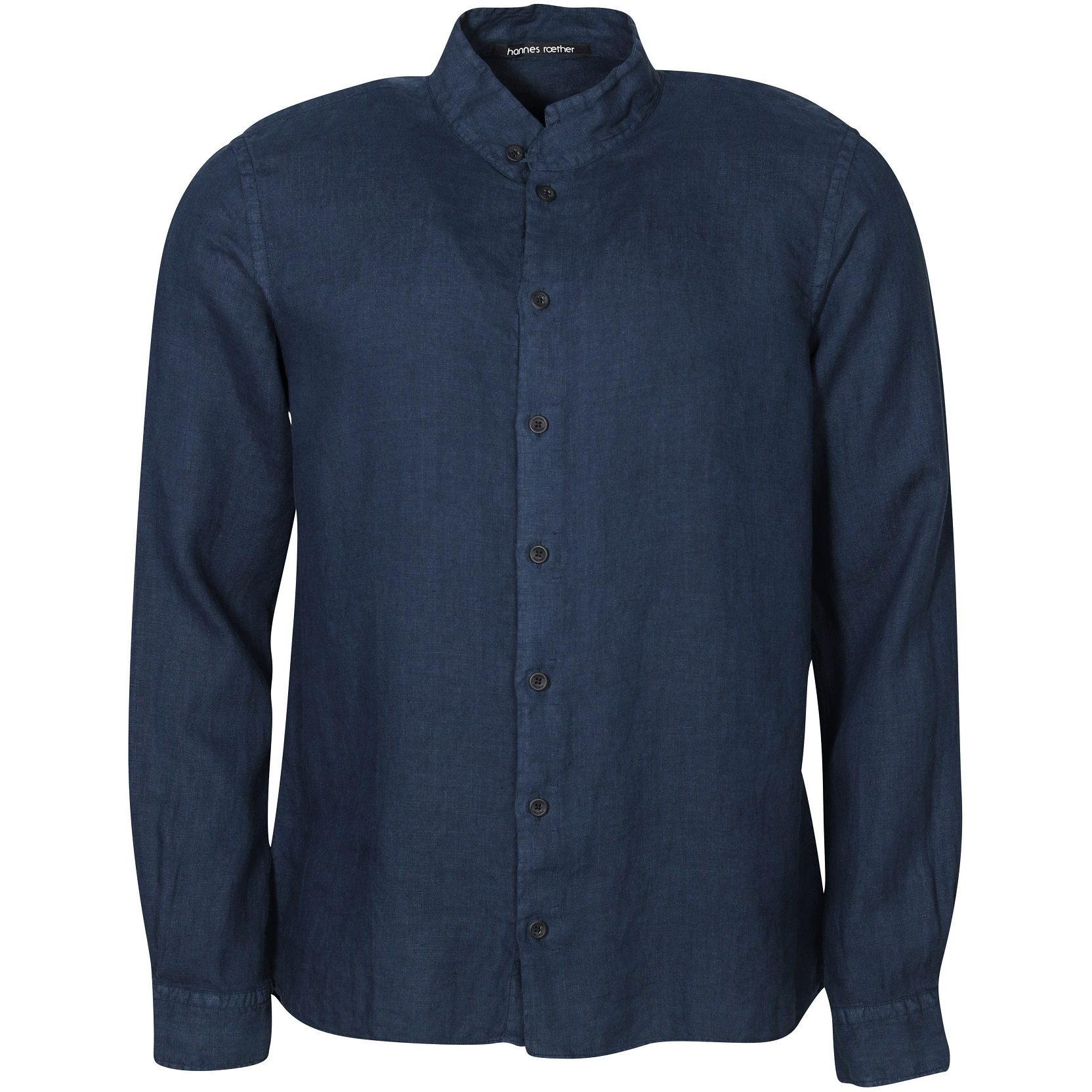 HANNES ROETHER Linen Shirt in Tornado