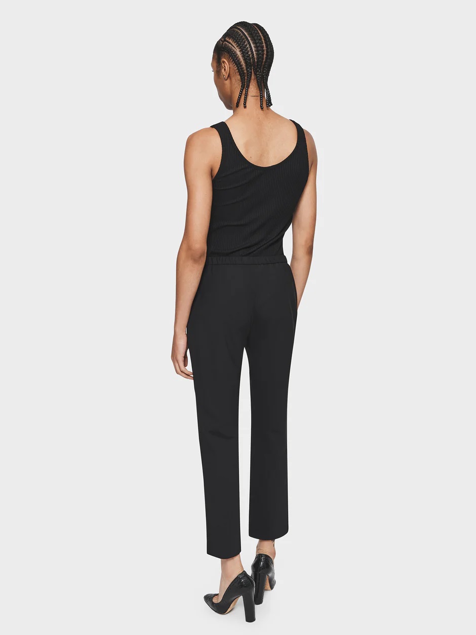 6397 Slim Pull On Pant  in Black M