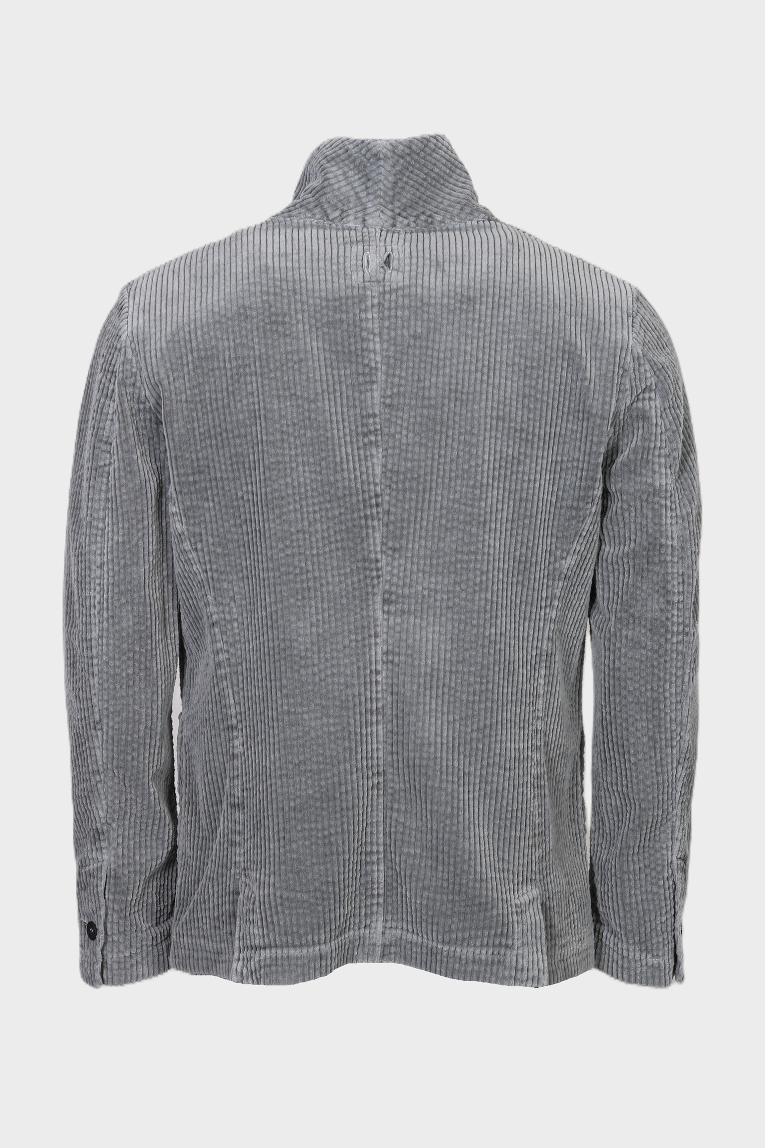 HANNES ROETHER Corduroy Jacket in Light Grey XXL
